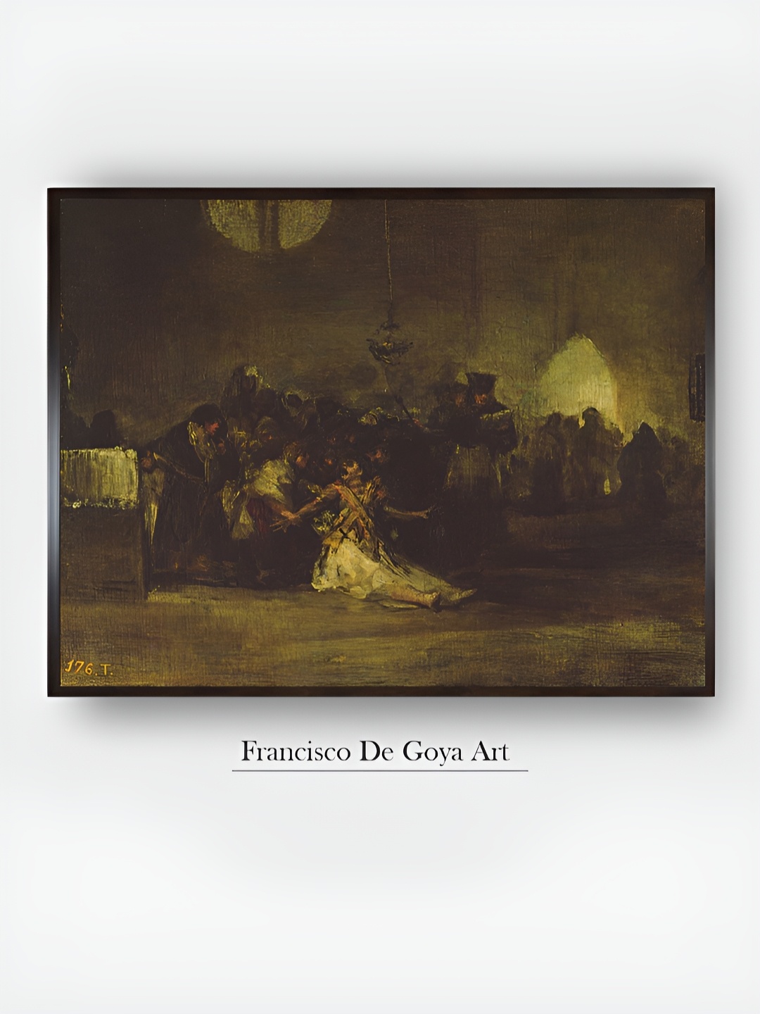 

The Art House Green The Exorcism Wooden Painting Wall Art
