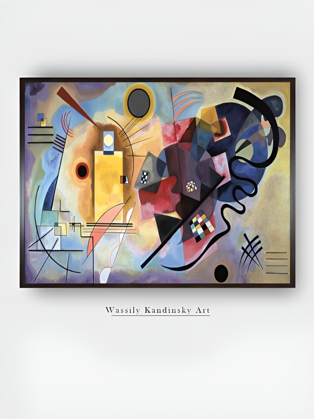 

The Art House Blue & Black Abstract Wooden Painting Wall Art
