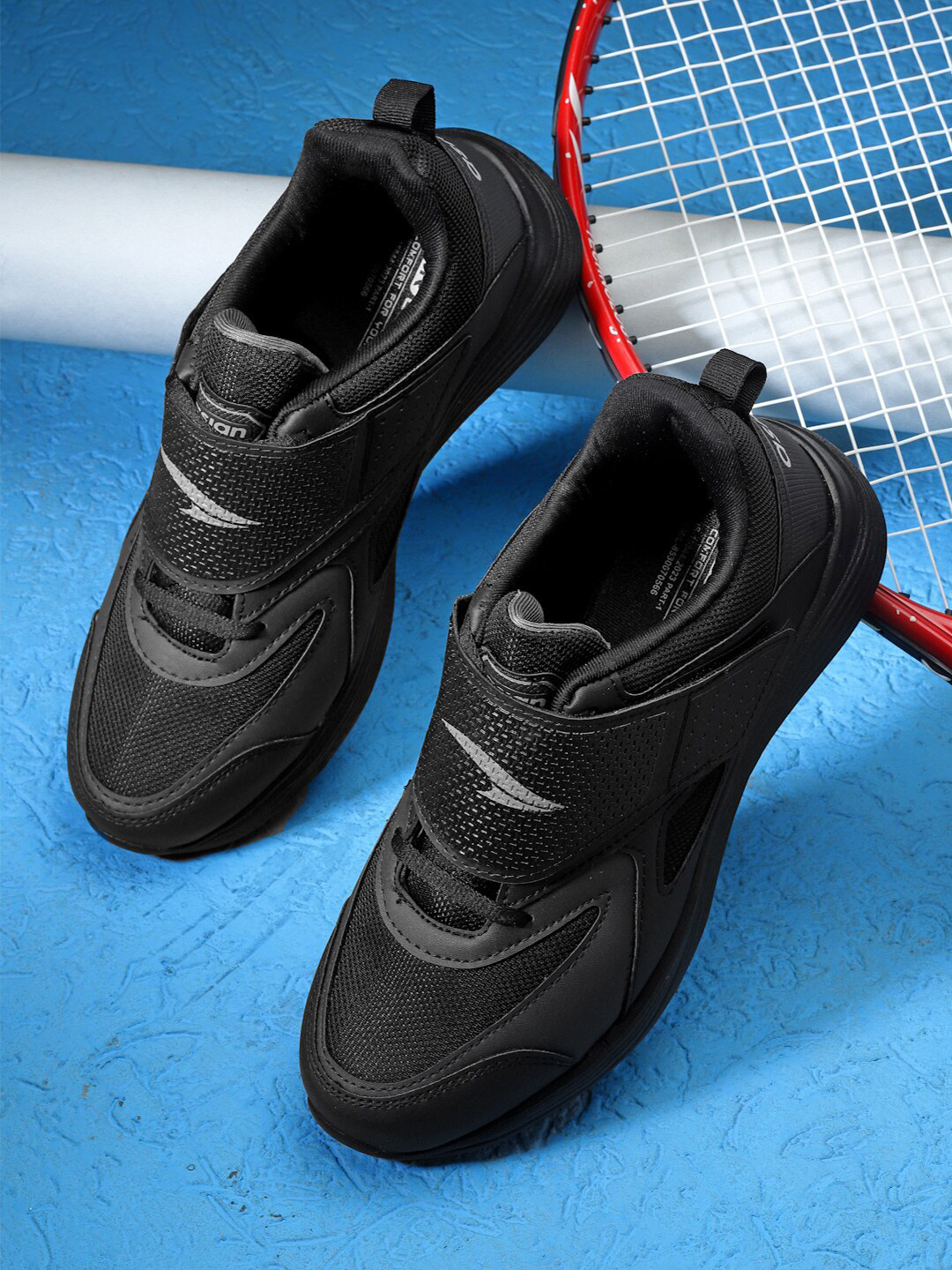 

ASIAN Men PLATINUM-07 Running Shoes, Black