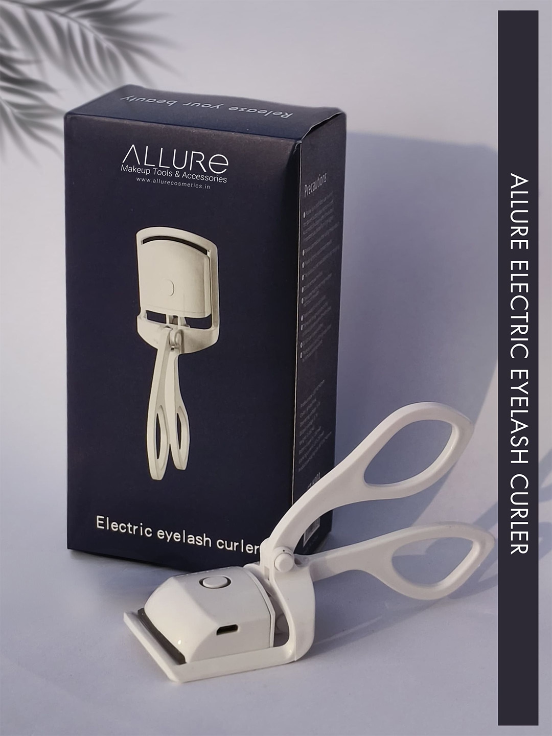 

ALLURE Heated Electric Eyelashes Curler - White
