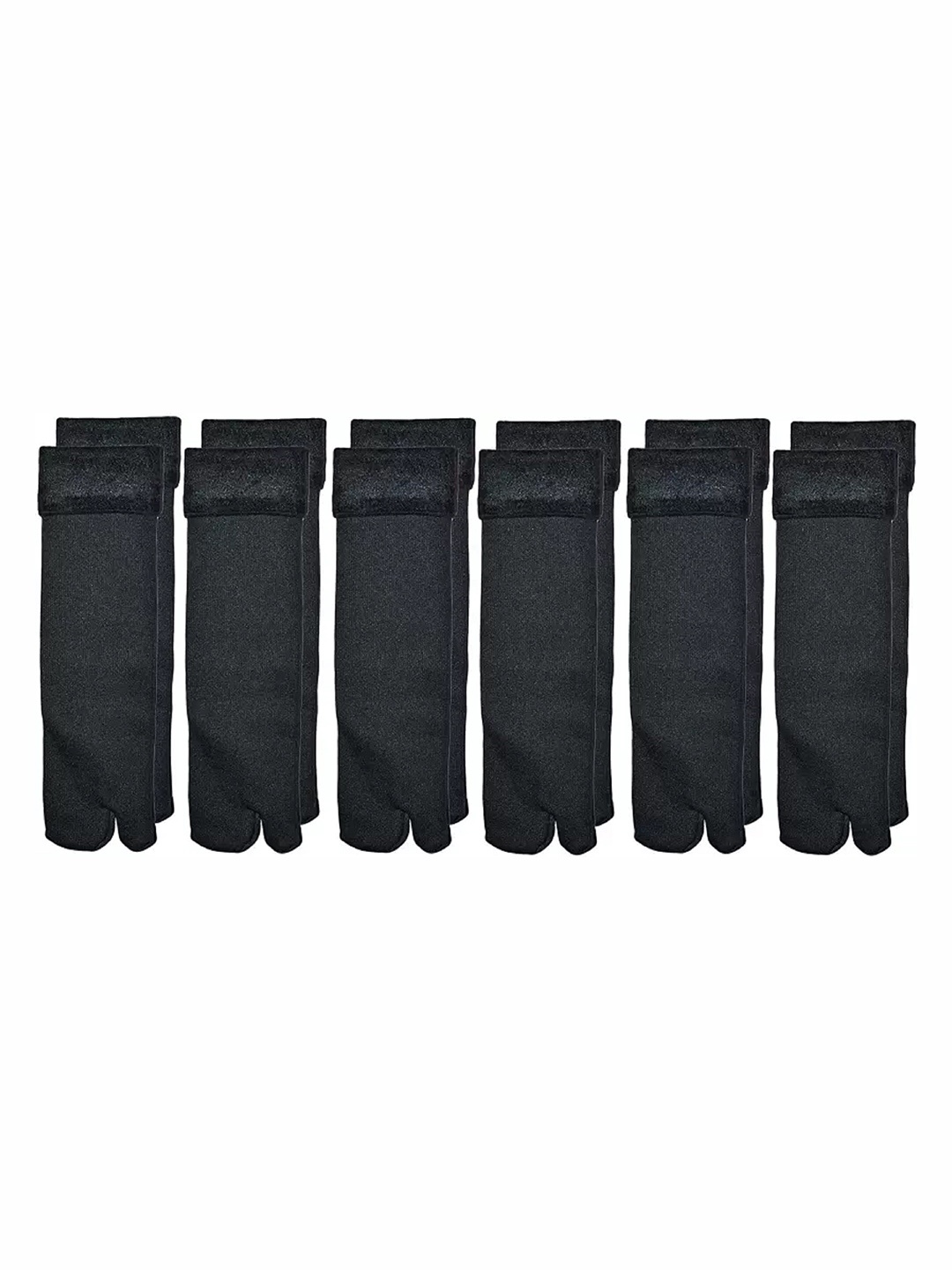 

BAESD Women Pack Of 6 Not Easy Pilling Ankle-Length Socks, Black