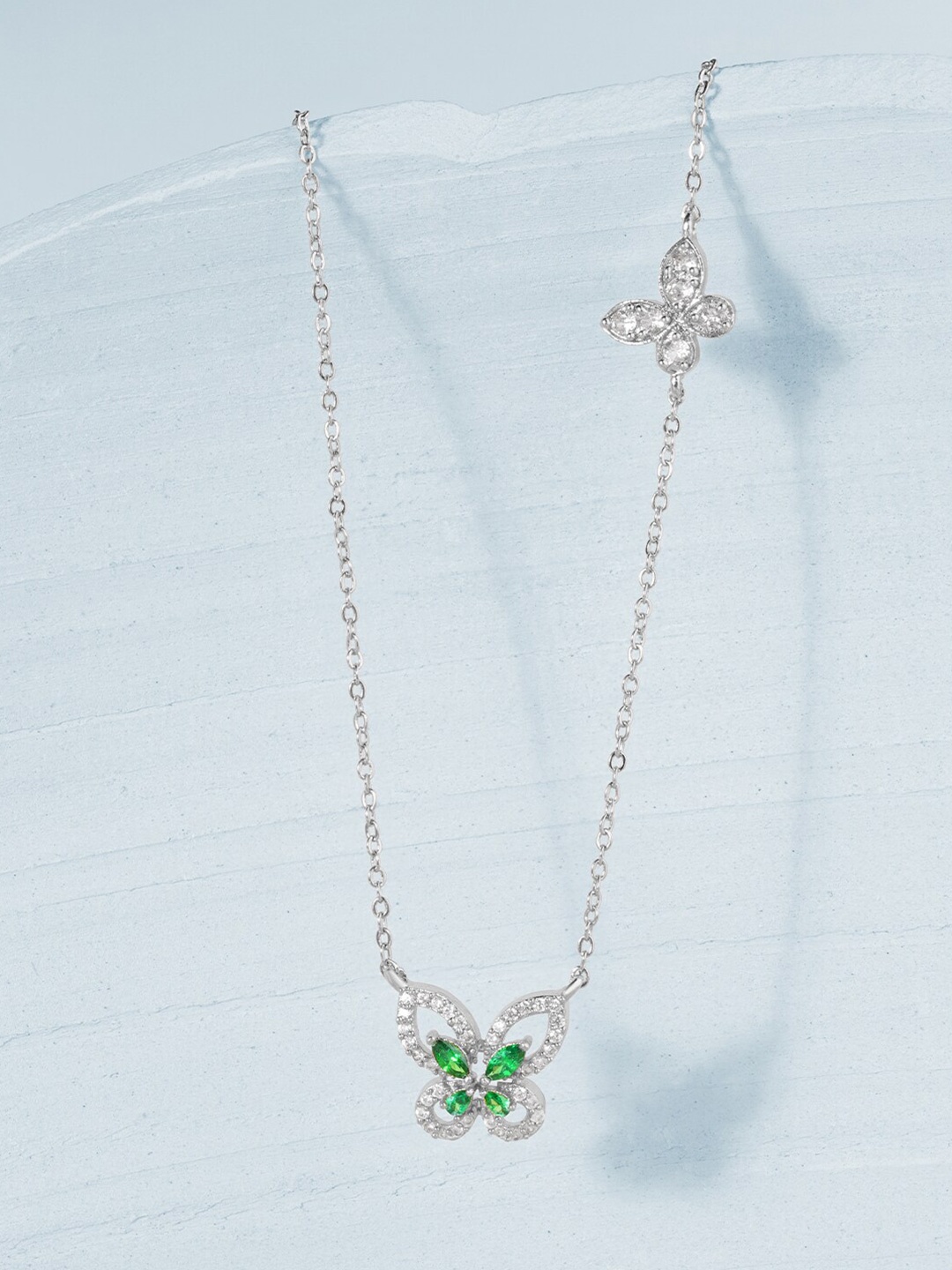 

MINUTIAE Silver-Plated Necklace