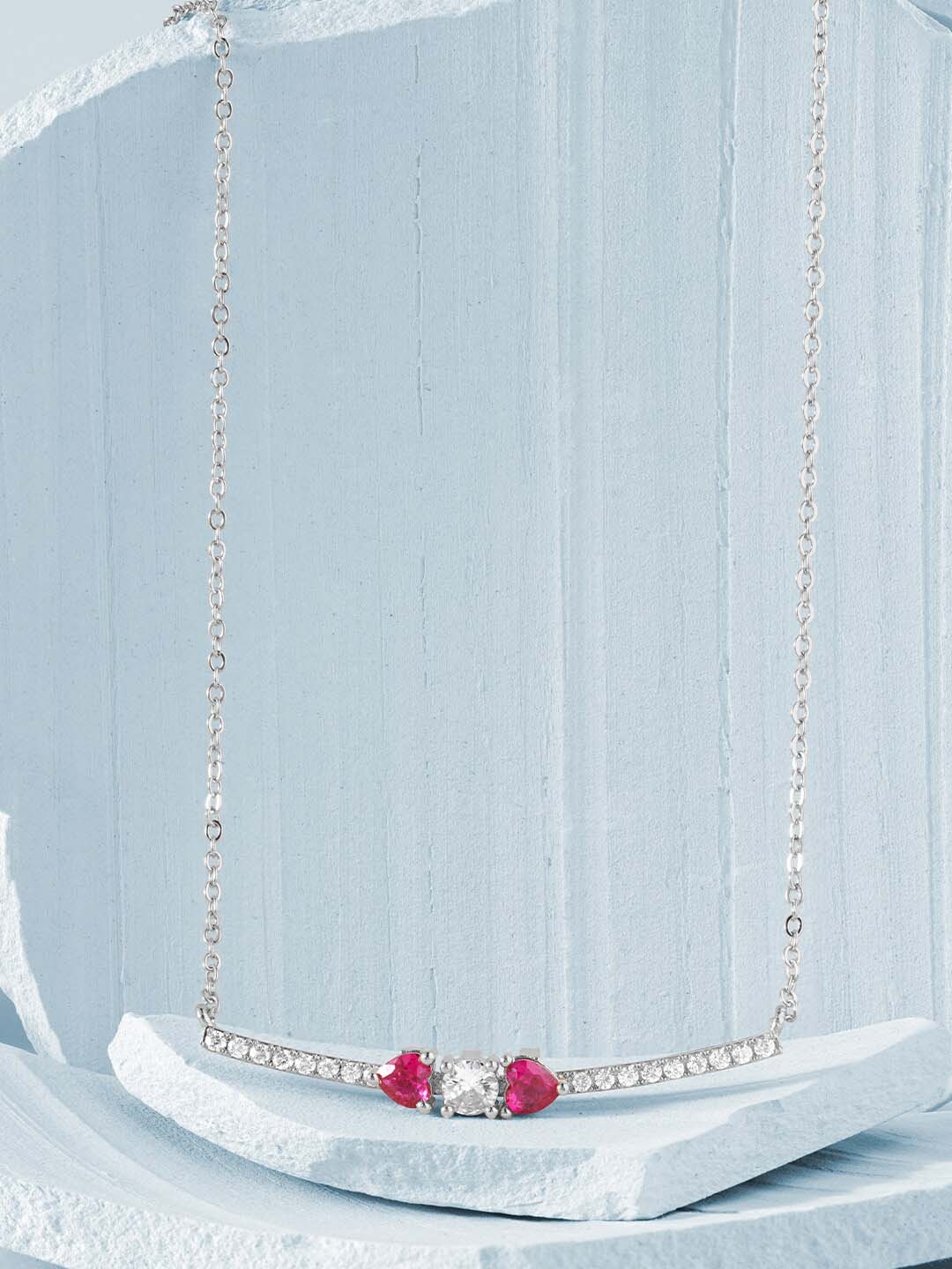 

MINUTIAE Silver-Plated Brass Necklace