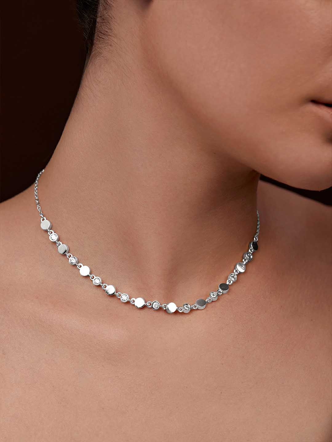 

MINUTIAE Brass Silver-Plated Chain