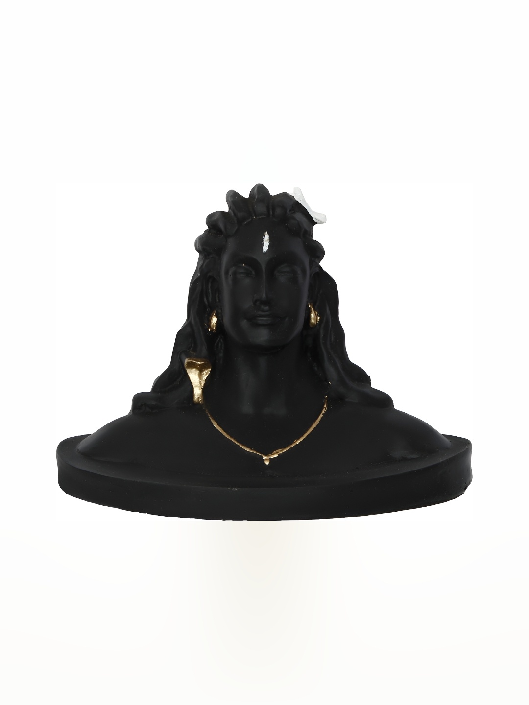 

Navyaksh Black Religious Adiyogi God Idol Showpiece