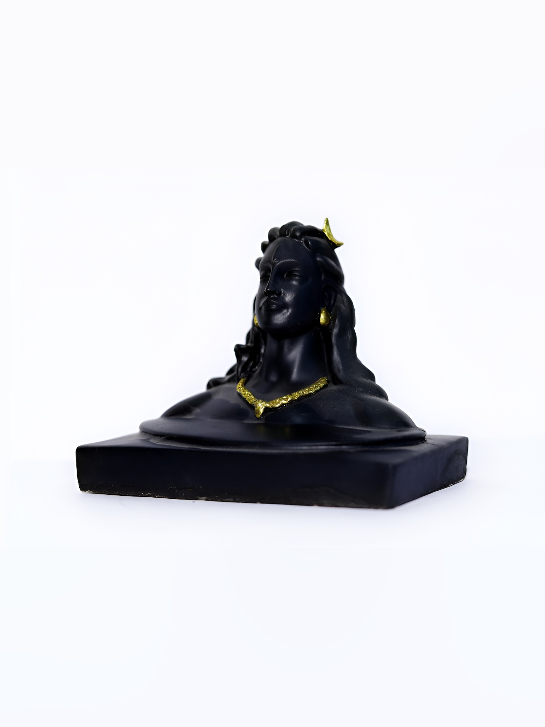 

Navyaksh Black Marble Aadi Yogi Mahakal Idol Showpiece