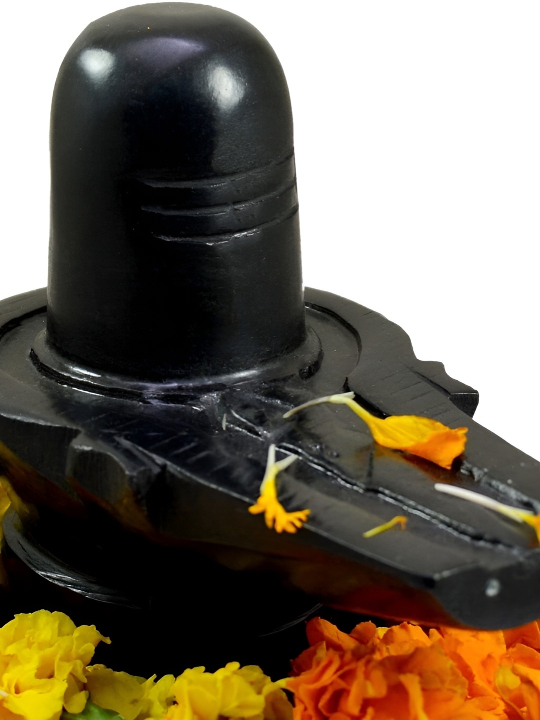 

Navyaksh Black Marble Shiva Lingam Showpiece