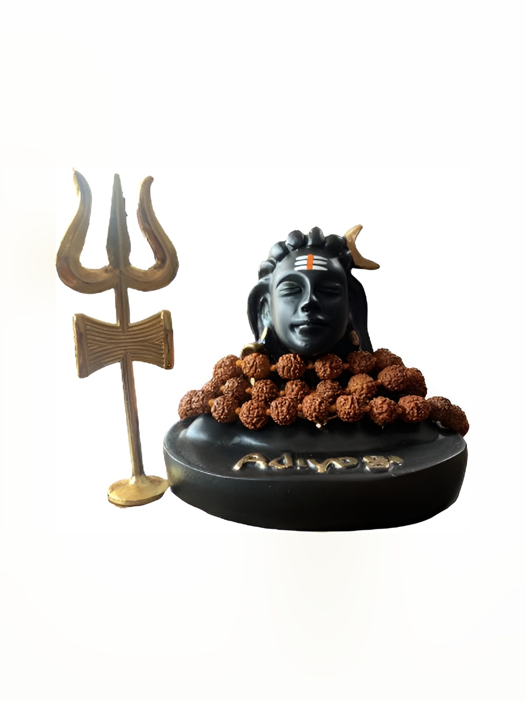 

Navyaksh Black & Brown Small Religious Idol Decorative Showpiece