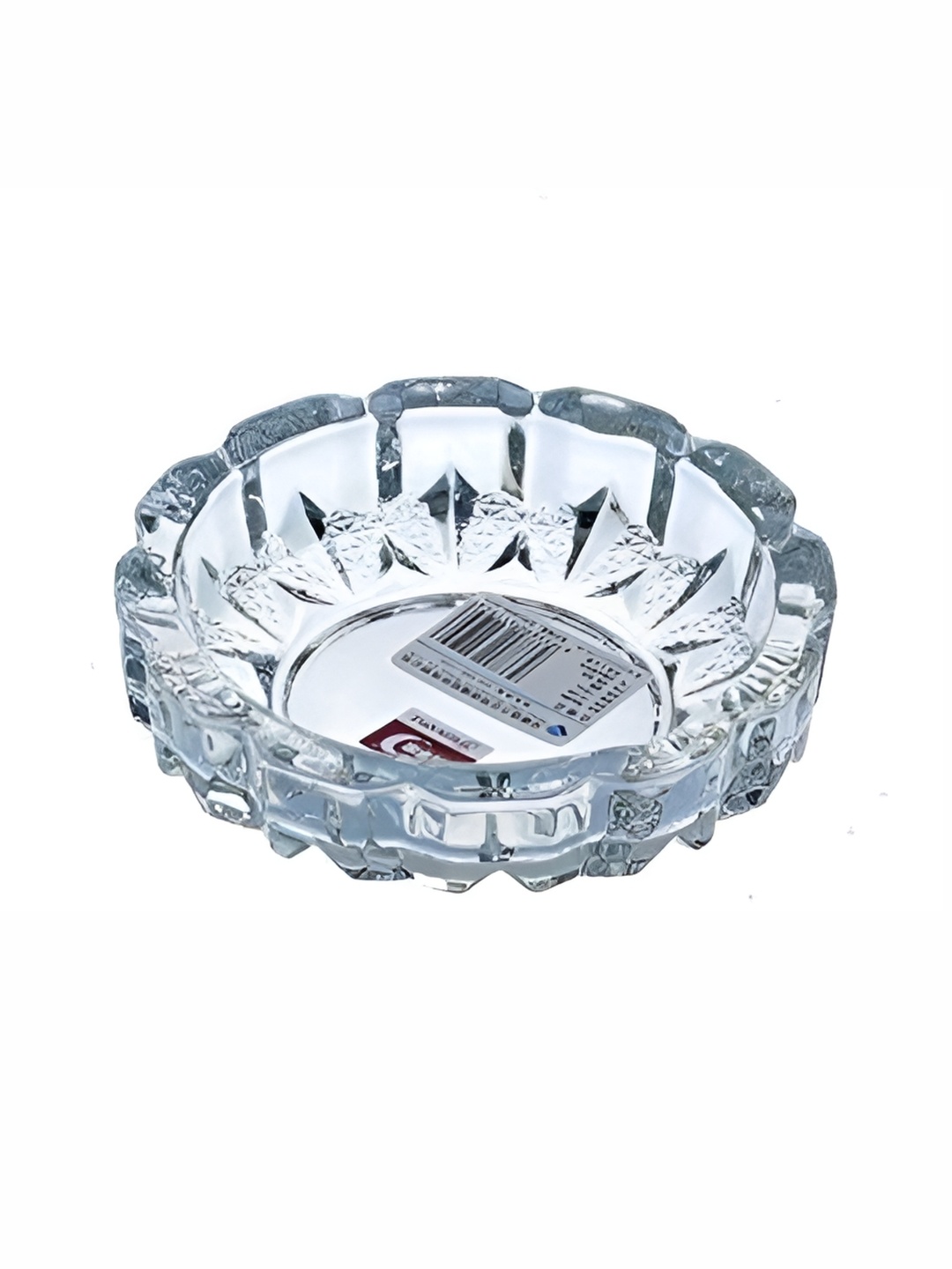 

Navyaksh Transparent Glass Turtle Plated Showpiece