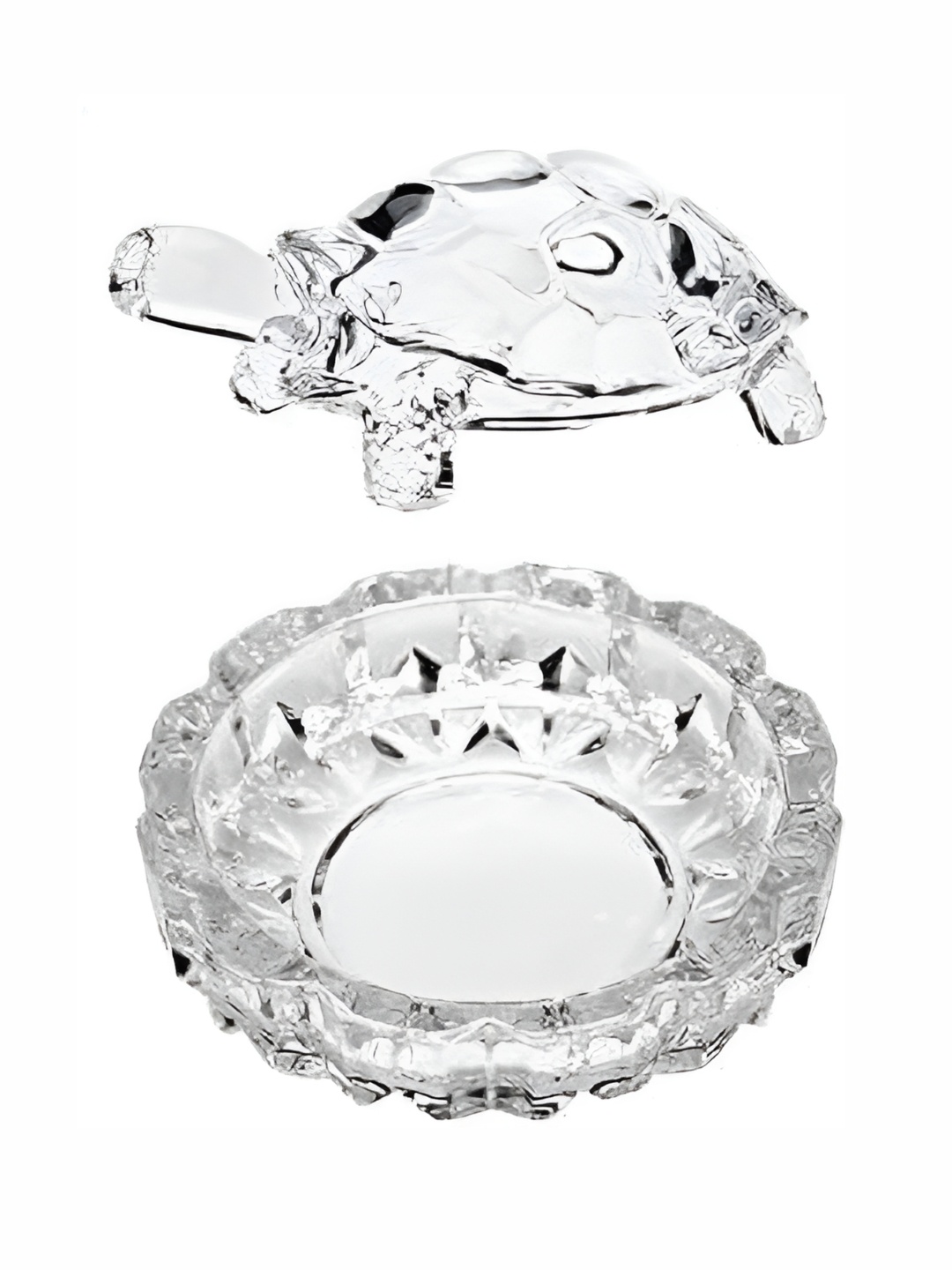 

Navyaksh Transparent Feng Shui Crysta Showpiece