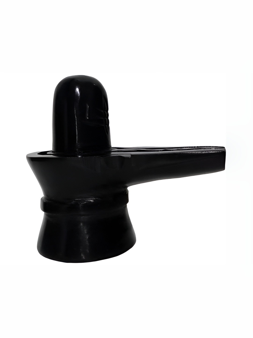 

Navyaksh Black shivlinga Idol Showpiece