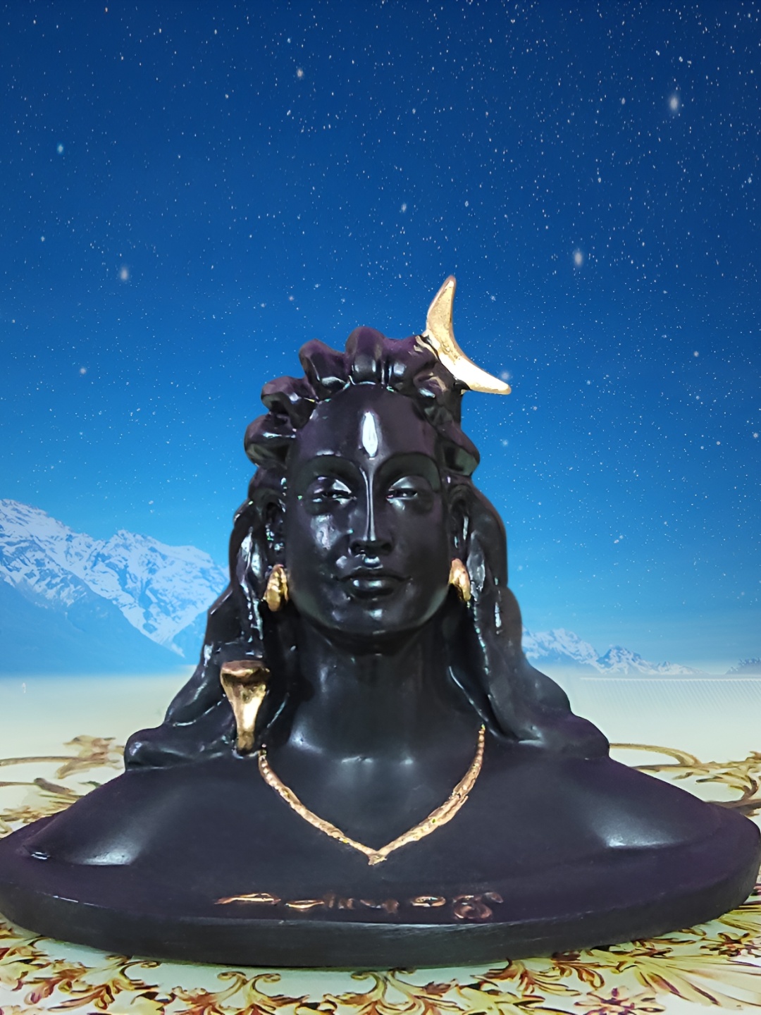 

Navyaksh Black Religious Showpiece