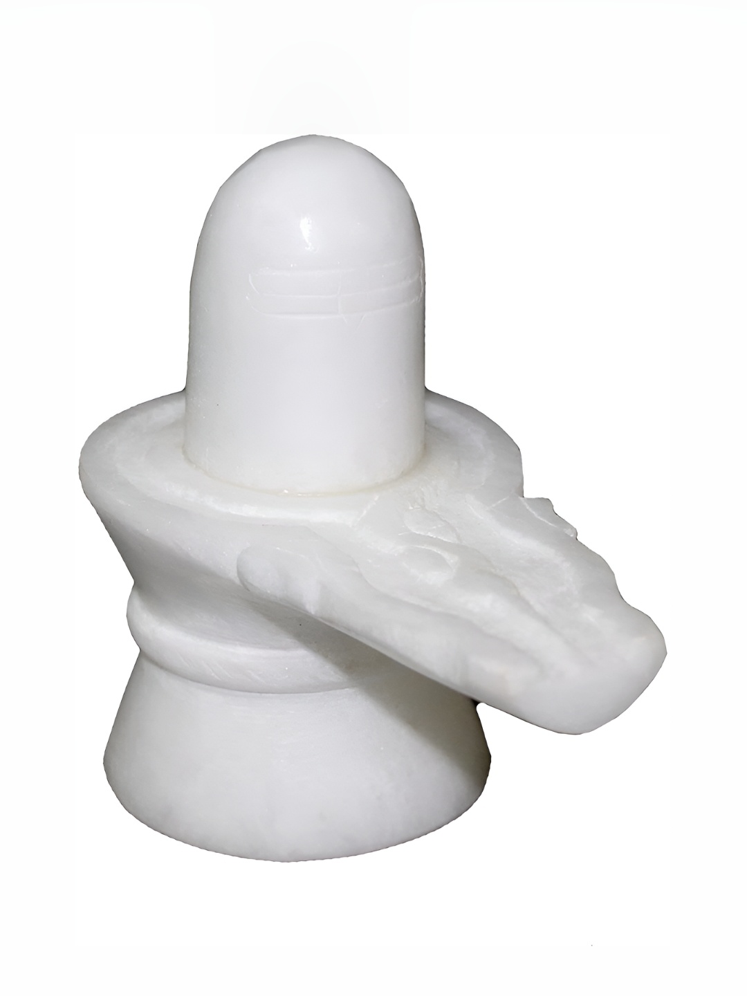 

Navyaksh White Religious Metal Showpiece