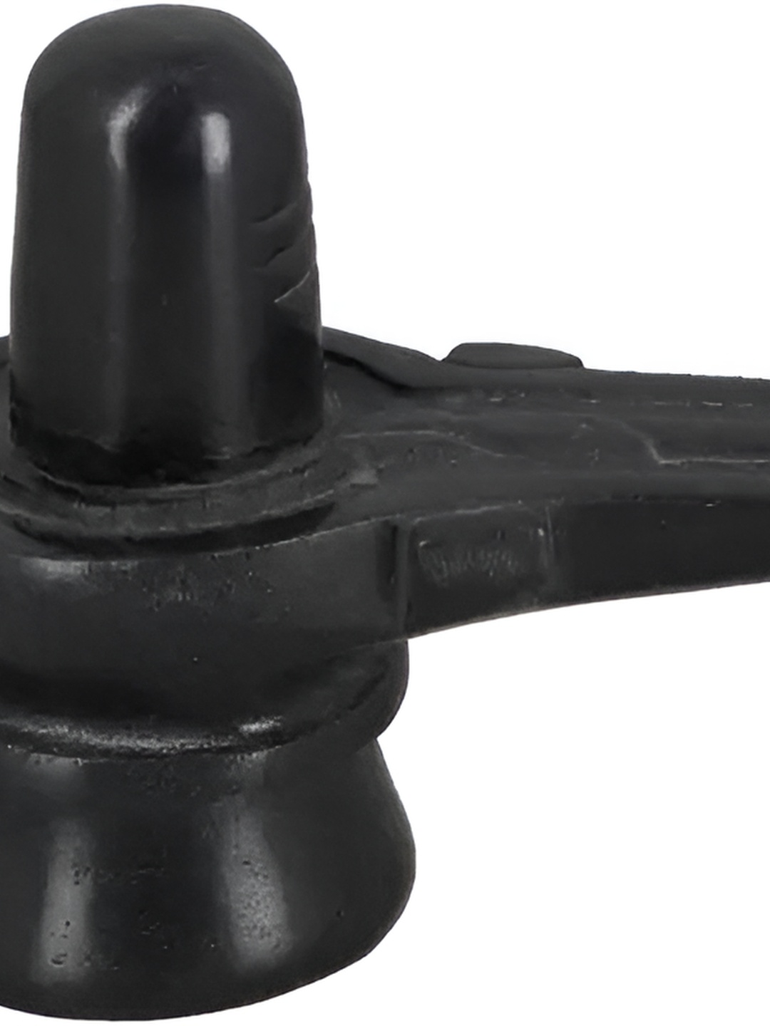 

Navyaksh Black shivlingam Marble Decorative Showpiece
