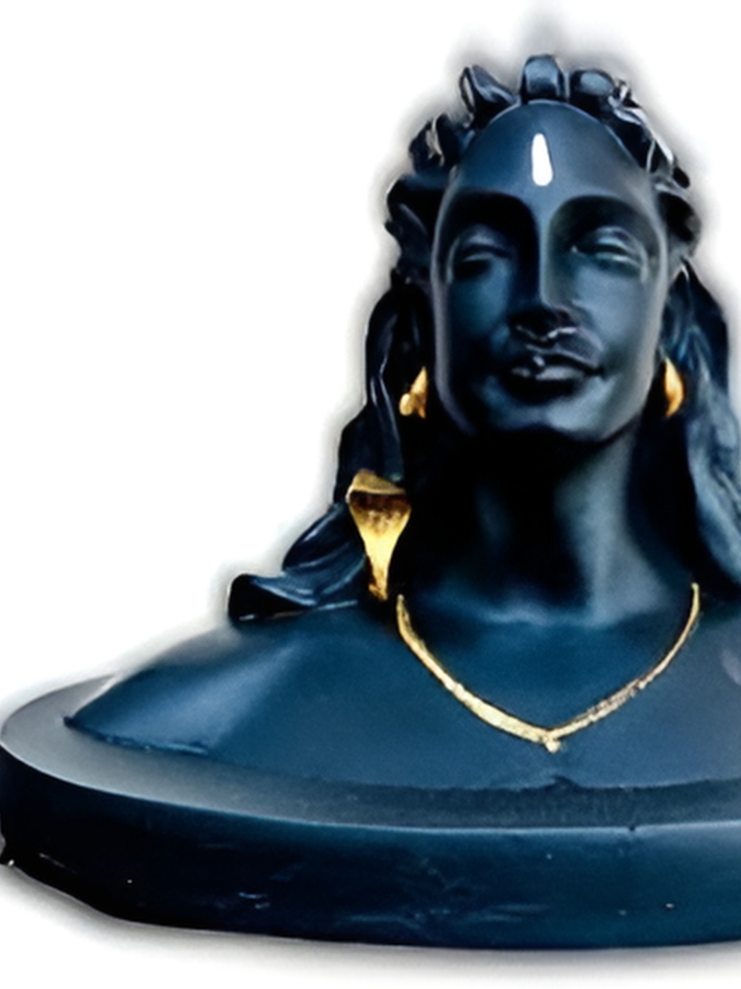 

Navyaksh Black Adiyogi Statue Showpiece