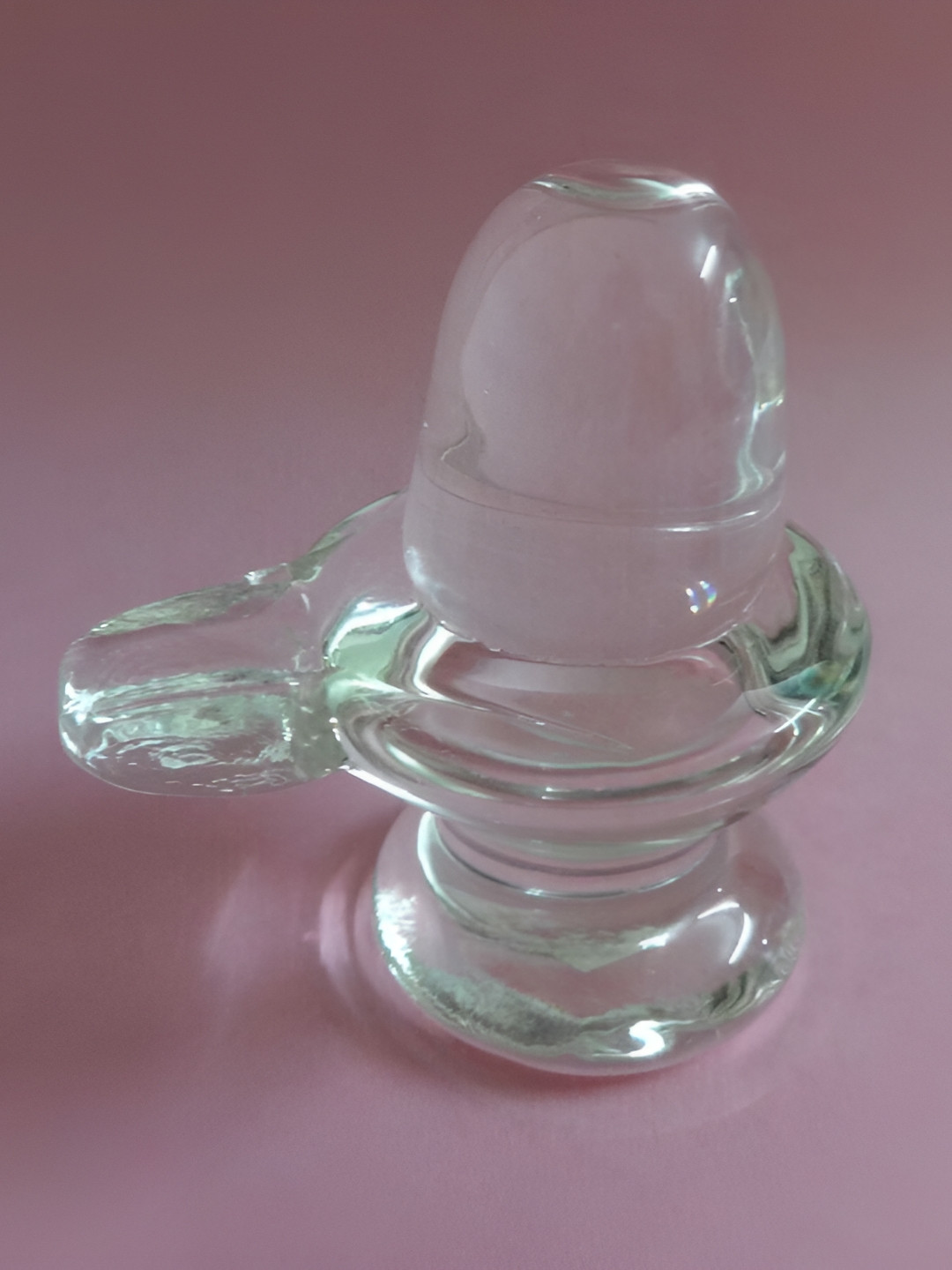 

Navyaksh Transparent Lord Shiva Crystal Idol Showpiece