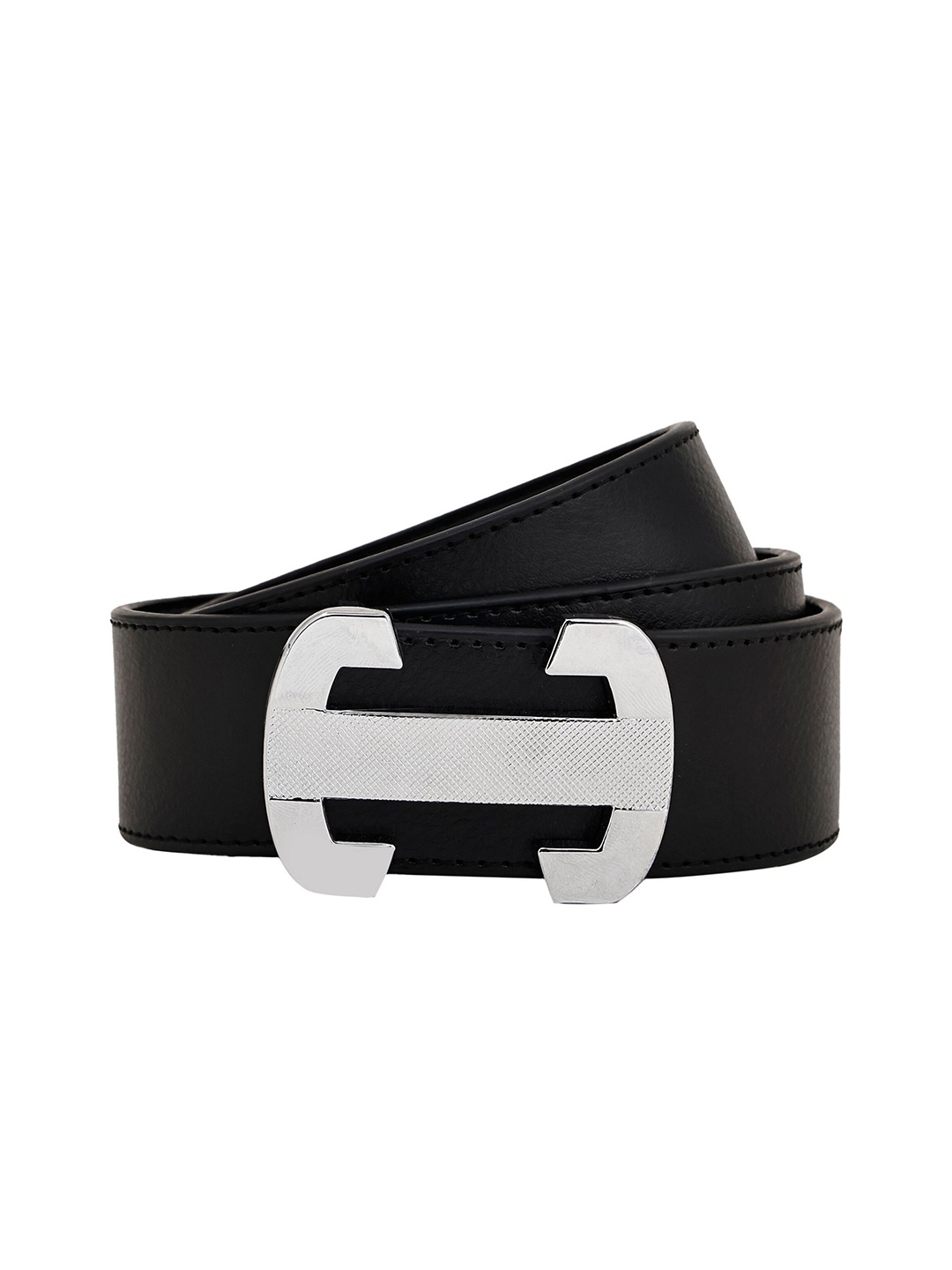 

Pacific Gold Men Black Formal Belt