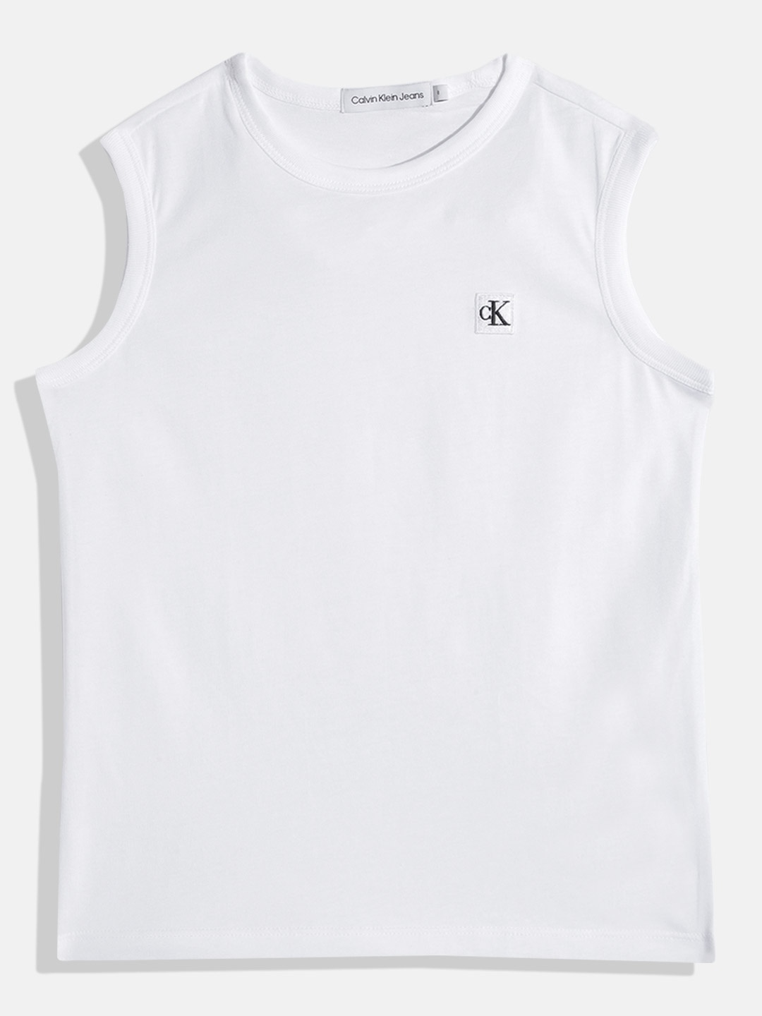 

Calvin Klein Jeans Kids Pure Cotton T-shirt, White
