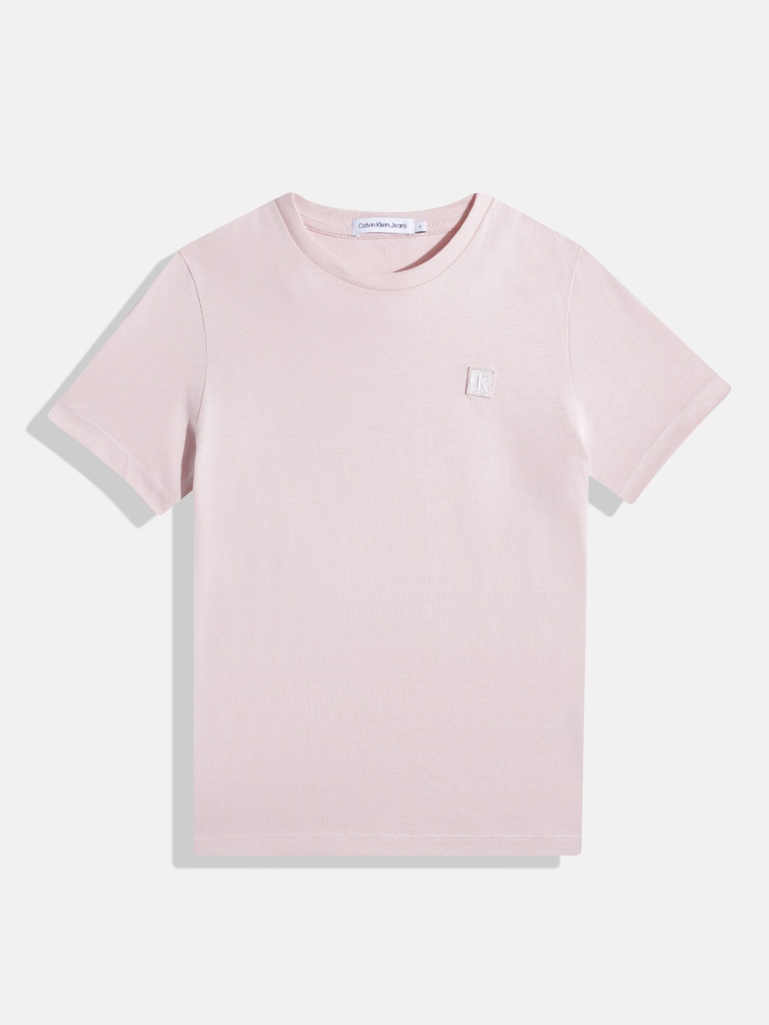 

Calvin Klein Jeans Kids Pure Cotton T-shirt, Pink