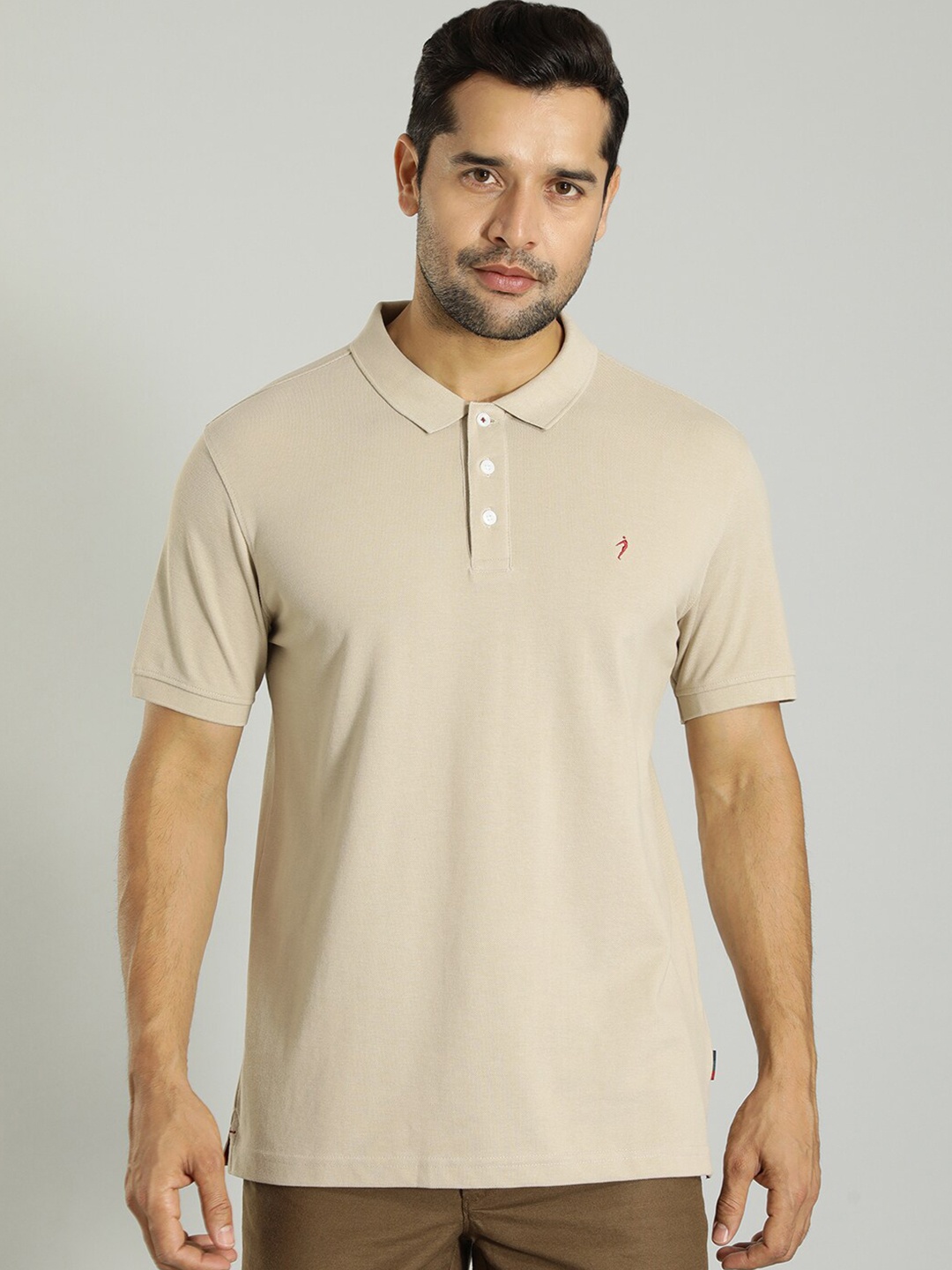 

Indian Terrain Polo Collar T-shirt, Purple