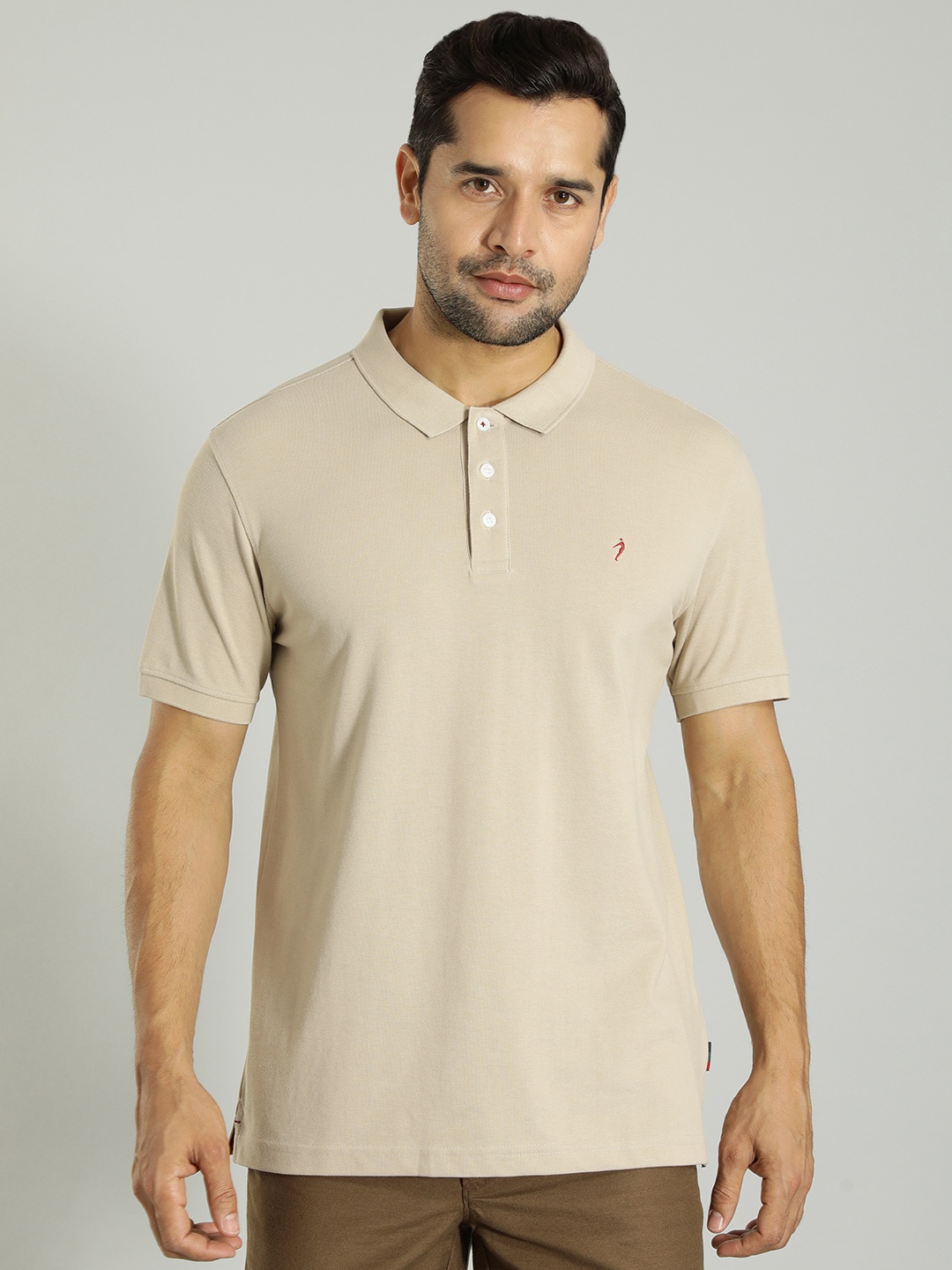

Indian Terrain Polo Collar T-shirt, Purple