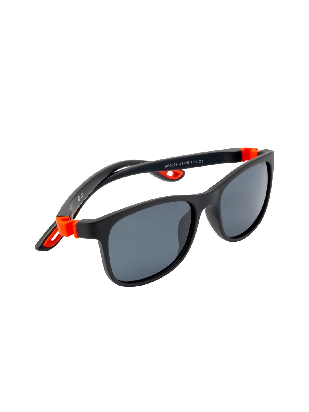 

SEESAW Boys Rectangle Sunglasses with UV Protected Lens SS3508C149/15, Black