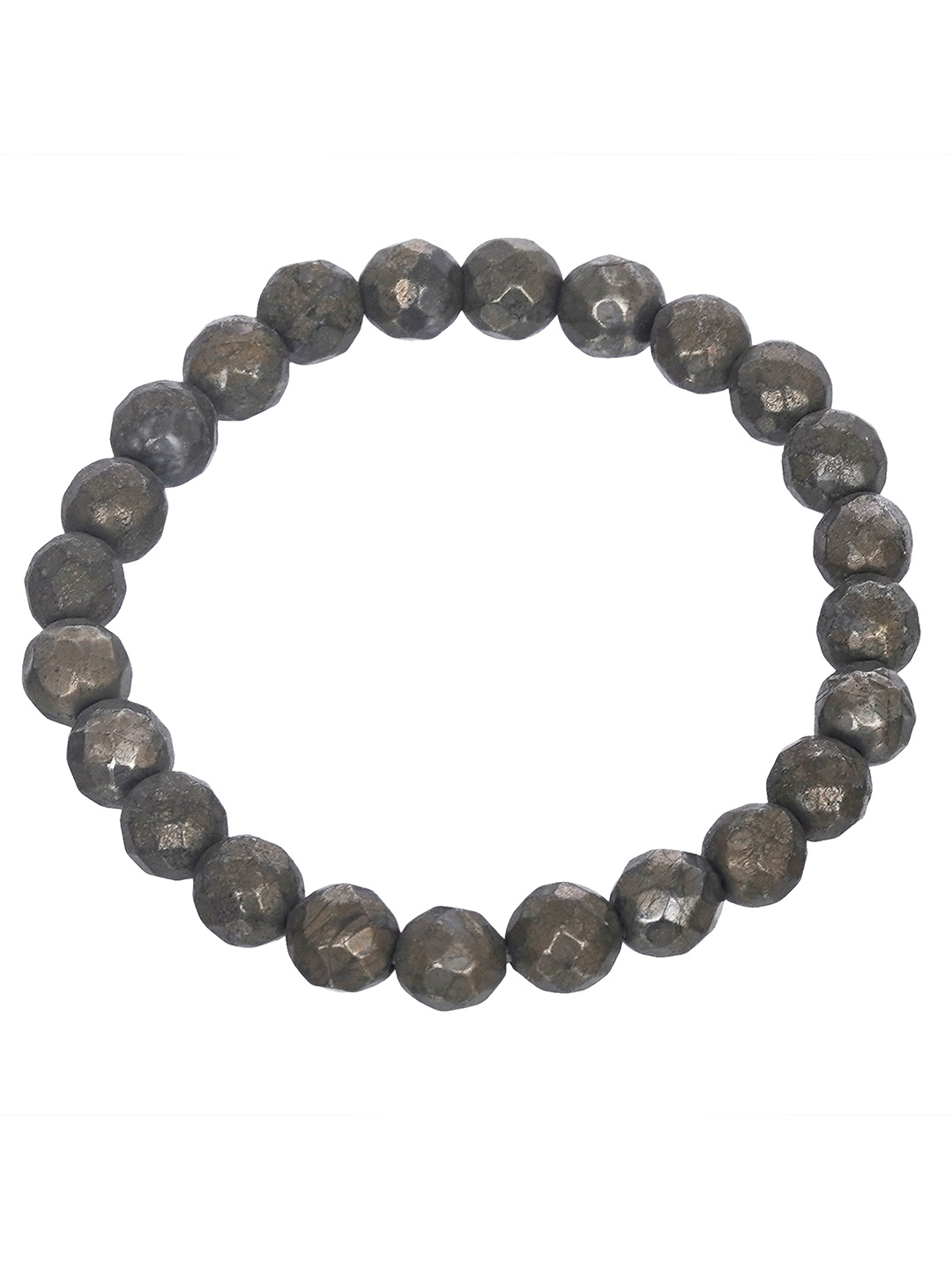 

eCraftIndia Unisex 2 Beaded Bracelet, Black