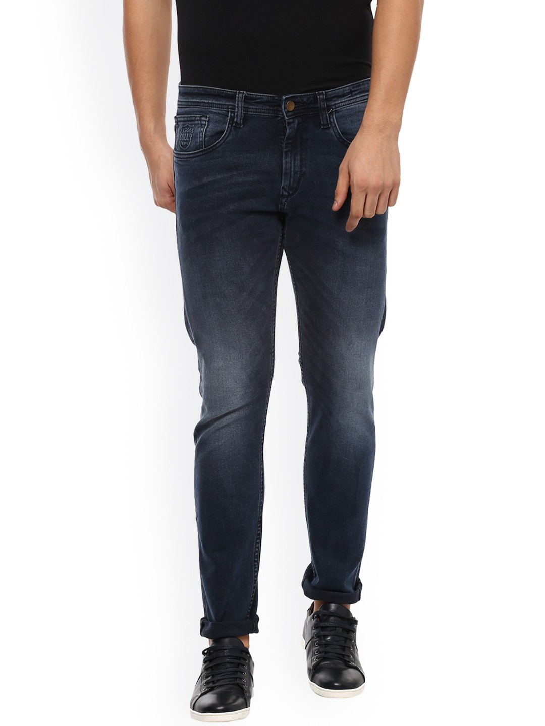 

Allen Solly Men Blue Slim Fit Mid-Rise Clean Look Jeans