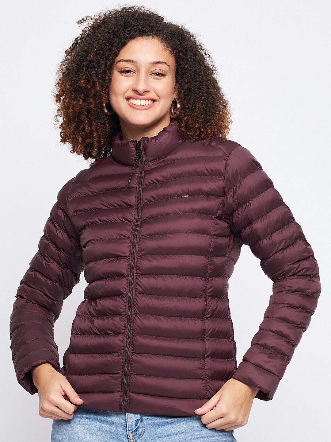 

Okane Lightweight Puffer Jacket, Burgundy