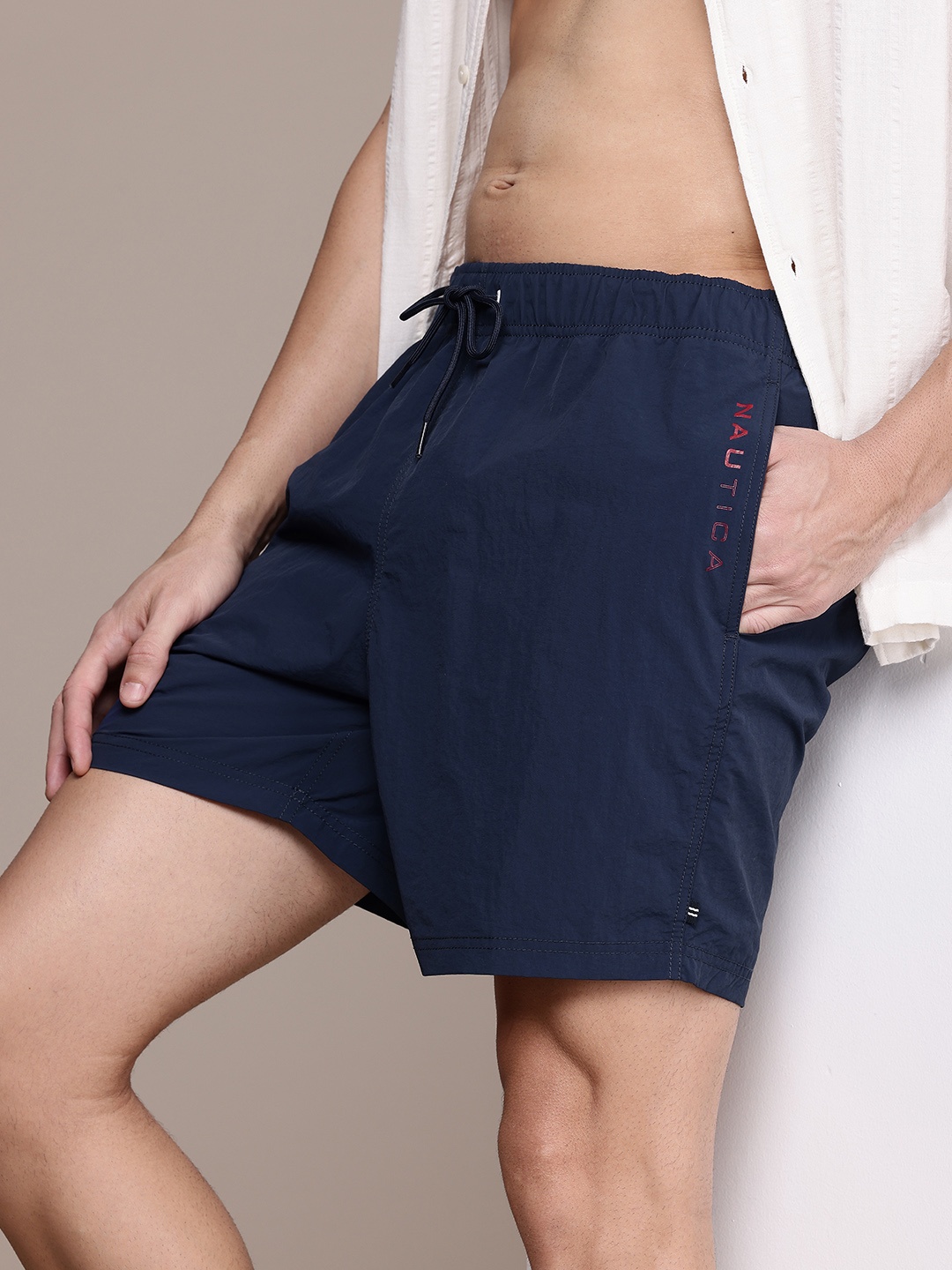 

Nautica Men Swimming Shorts, Navy blue