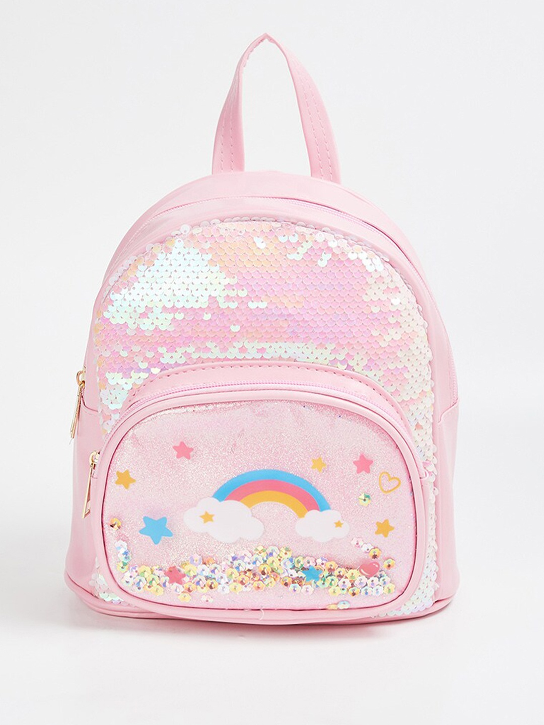 

Ginger by Lifestyle Women Embellished Backpacks, Pink