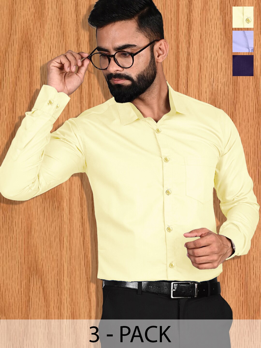 

7Threads Opaque Spread Collar Slim Fit Formal Shirt, Multi
