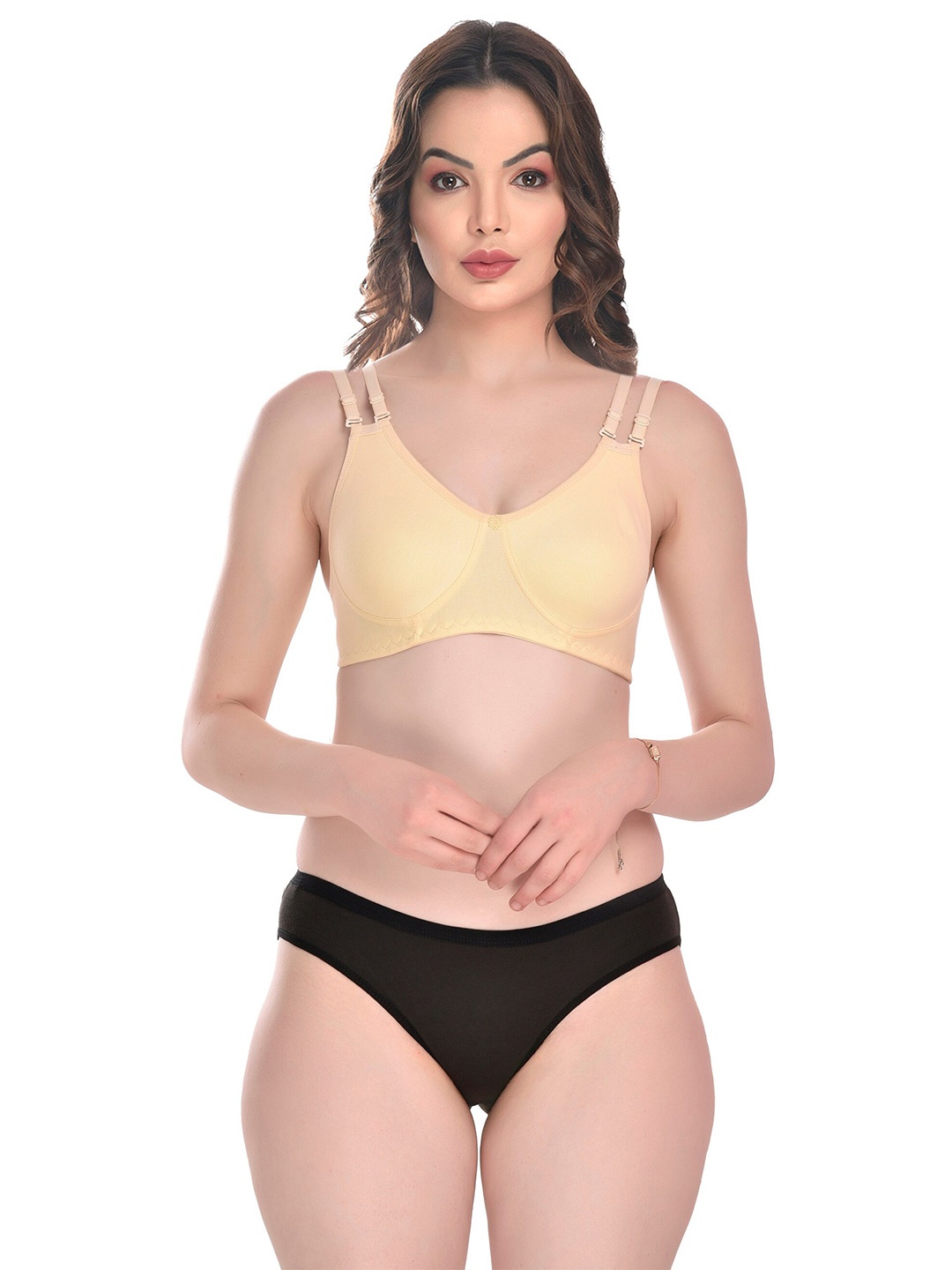 

SGC SWEDEN Non Padded Lingerie Set, Yellow