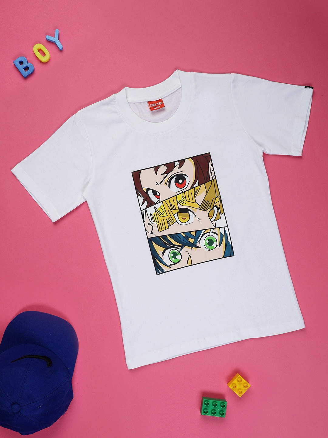 

Gavin Paris Girls Printed Cotton Tshirt, White