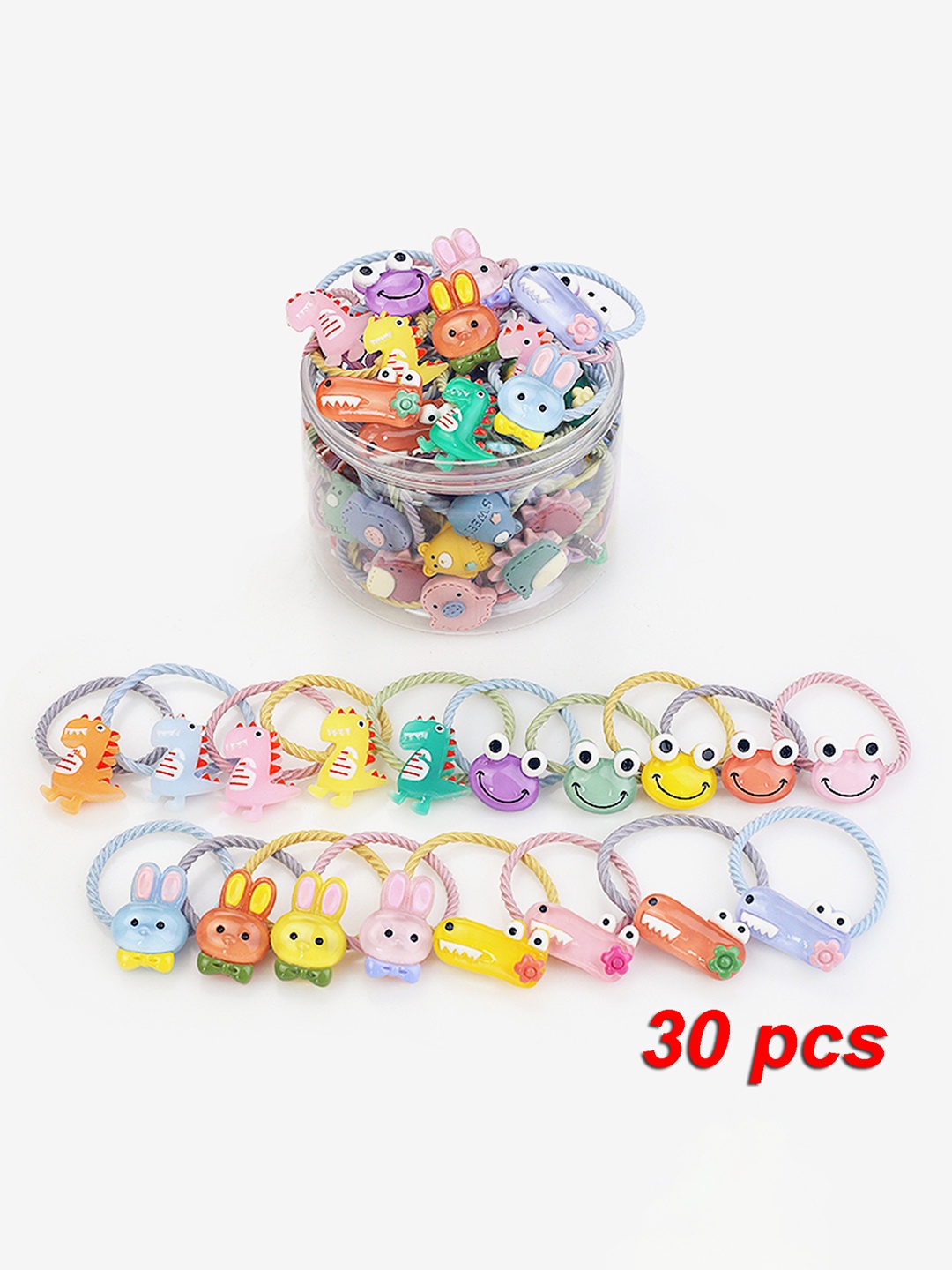

Shining Diva Fashion Girls Set Of 30 Hairband, Yellow