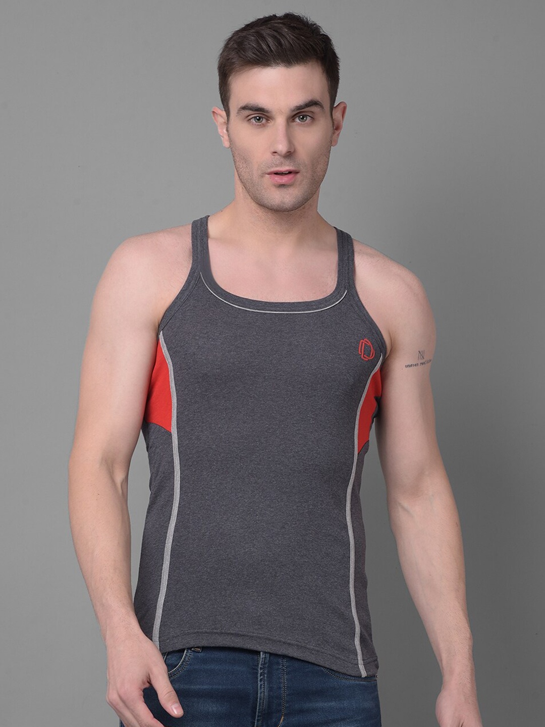 

Dollar Bigboss Assorted Cotton Racerback Styled Gym Vests