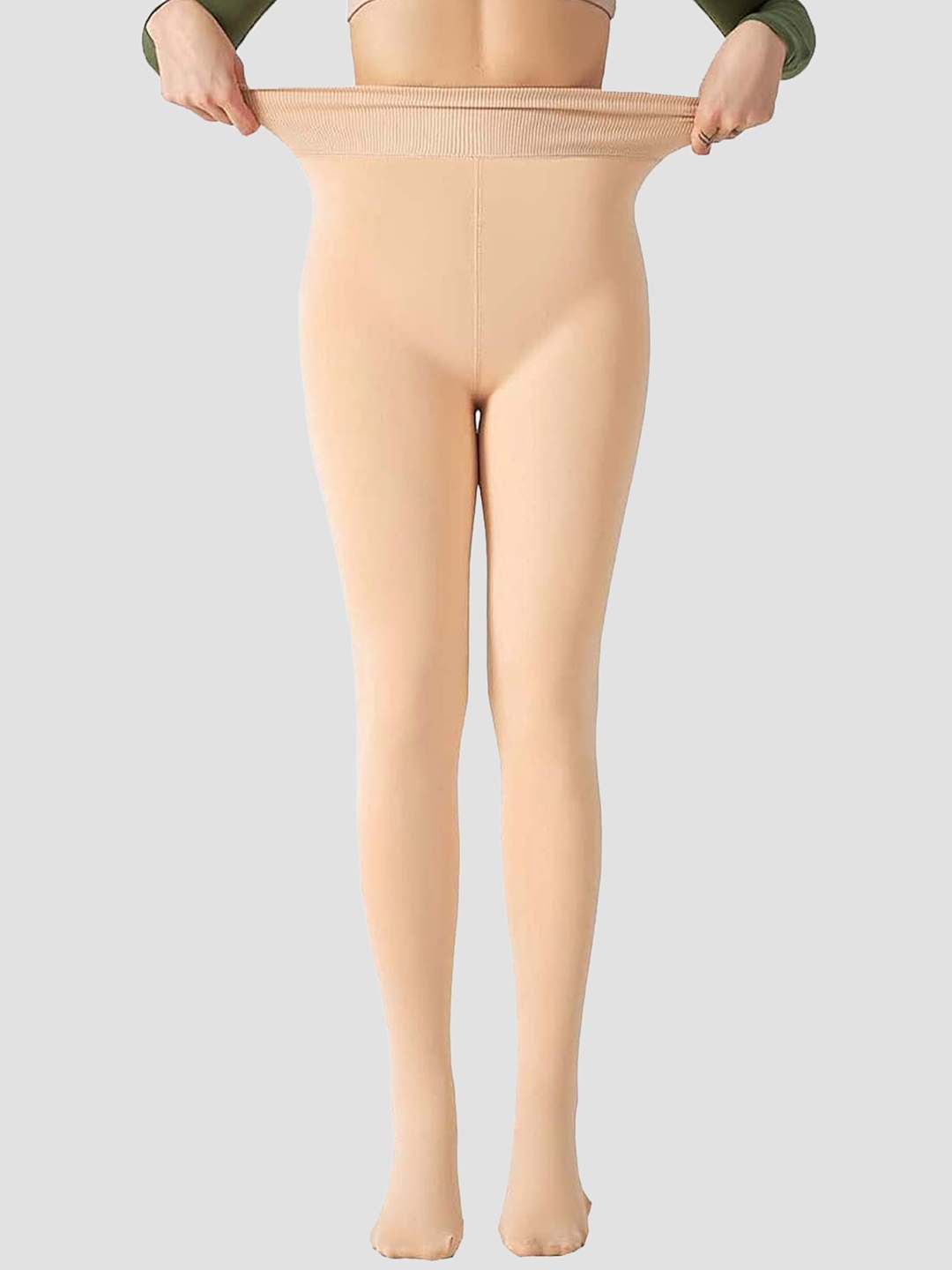 

Bellofox Beige High Waist Warm Stockings