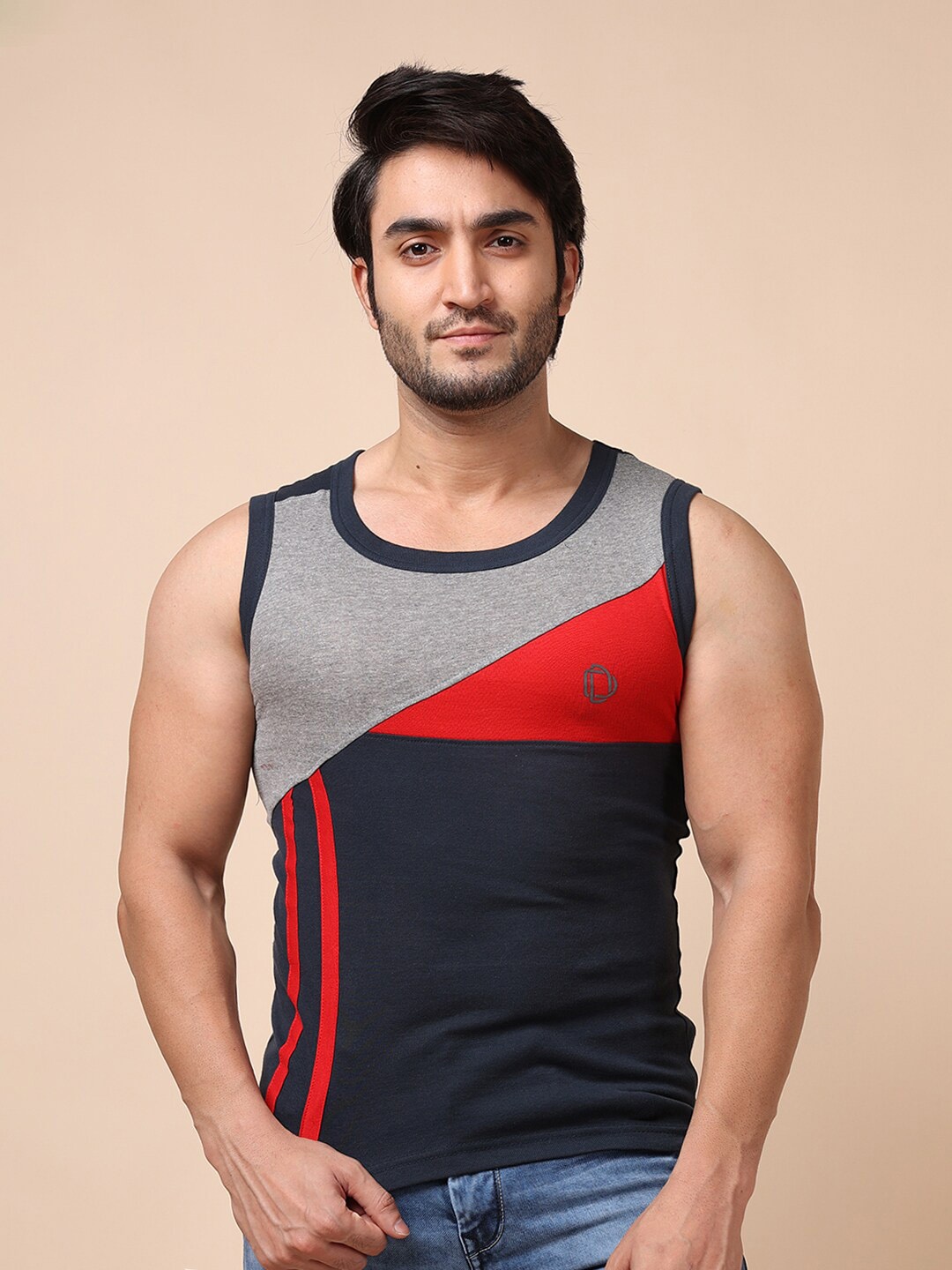 

Dollar Bigboss Assorted Combed Cotton Racerback Styled Gym Vests MBB-23-PO1-CO2-S24