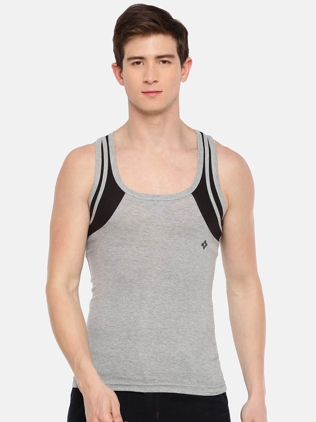 

Dollar Bigboss Sleeveless Cotton Racerback Styled Gym Vests MBB-18-PO1-CO4-S24, Assorted