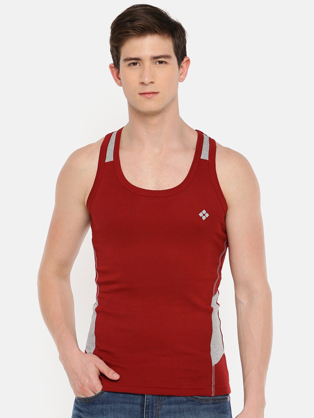 

Dollar Bigboss Racerback Styled Gym Vest MBB-21-PO1-CO5-S24, Assorted