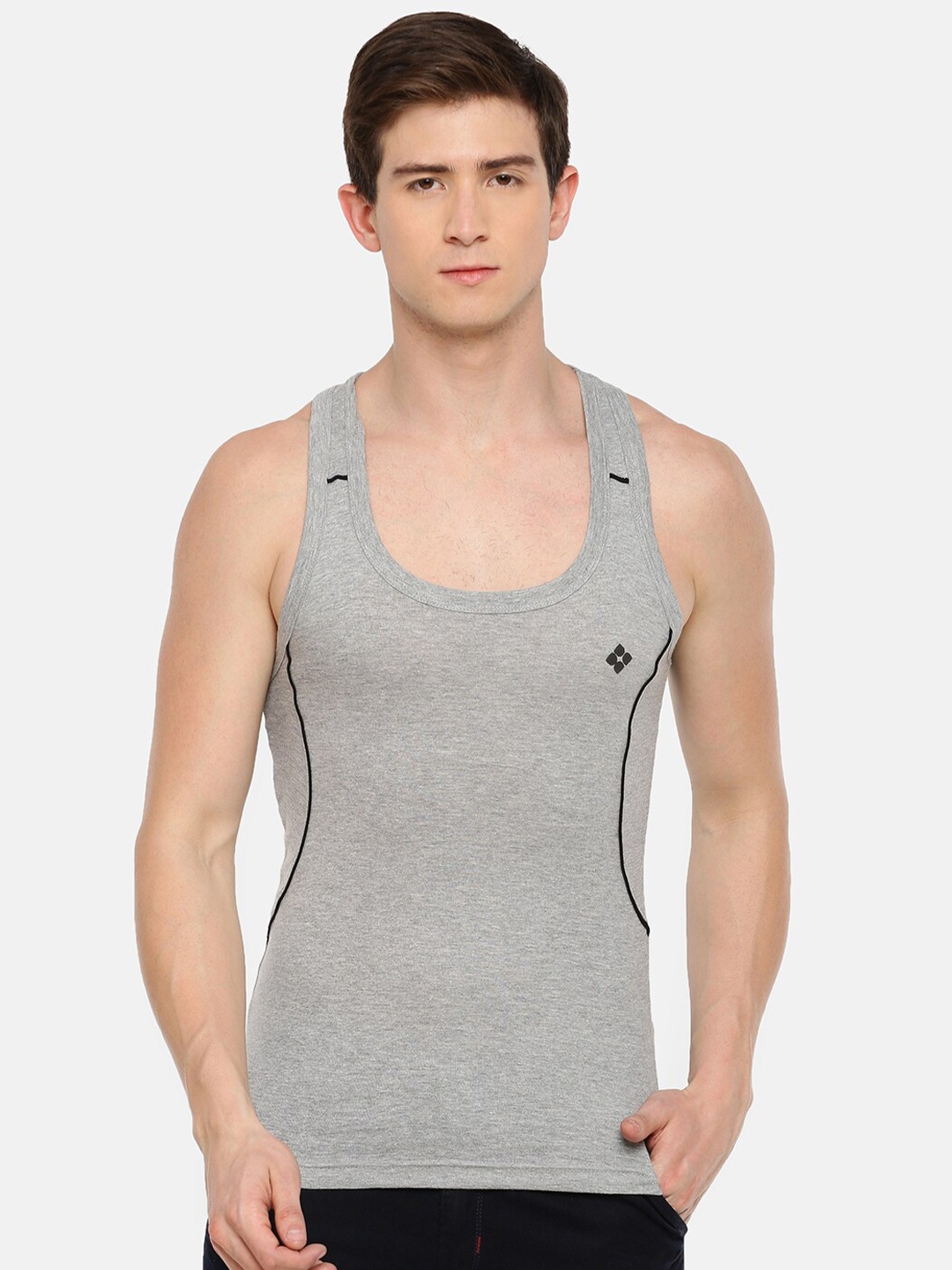 

Dollar Bigboss Assorted Cotton Racerback Styled Gym Vest
