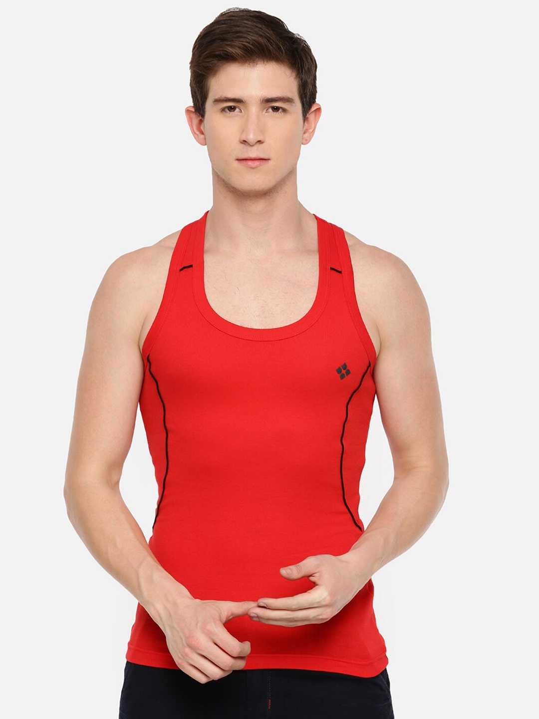 Dollar Bigboss Racerback Styled Gym Vest, Assorted