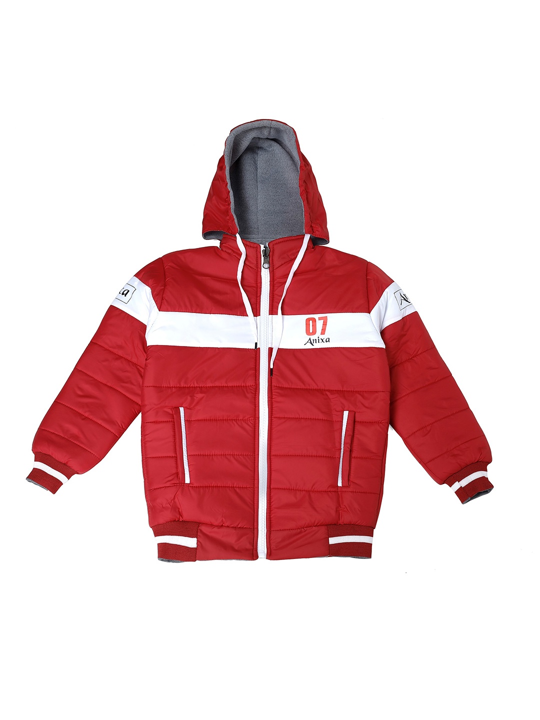 

Anixa Boys Lightweight Padded Jacket, Red
