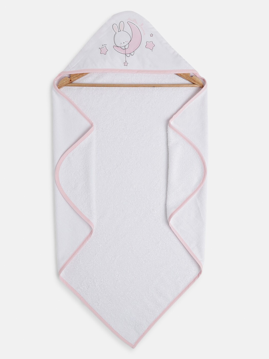 

Chicco Pink Printed Cotton 350 GSM Bath Towels
