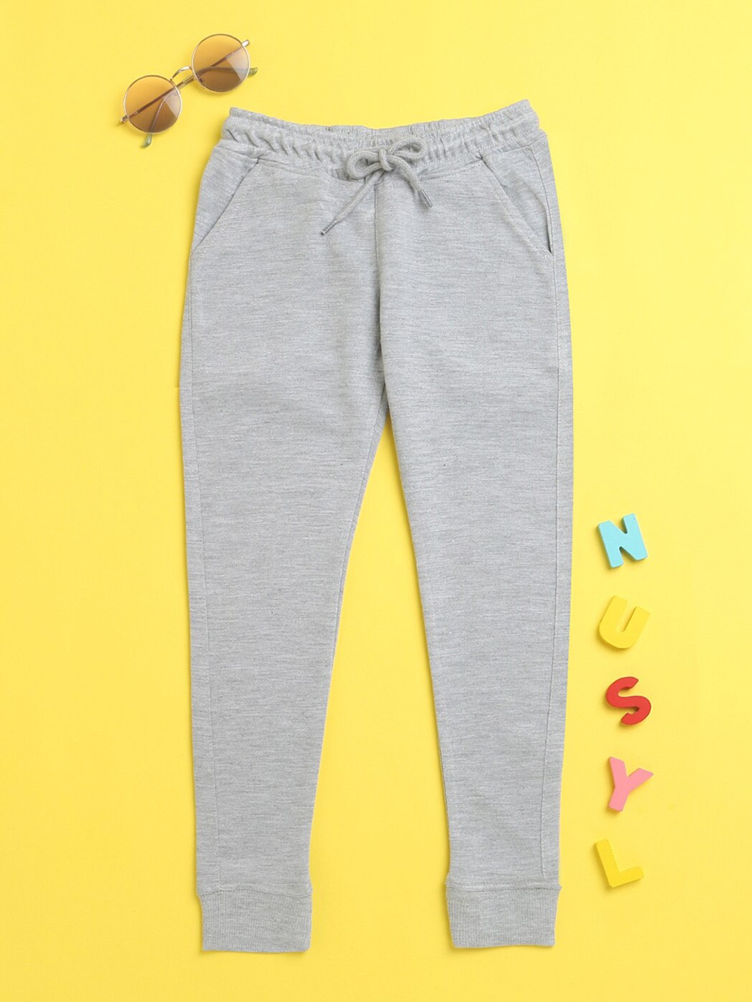 

BAESD Kids Mid-Rise Joggers, Grey