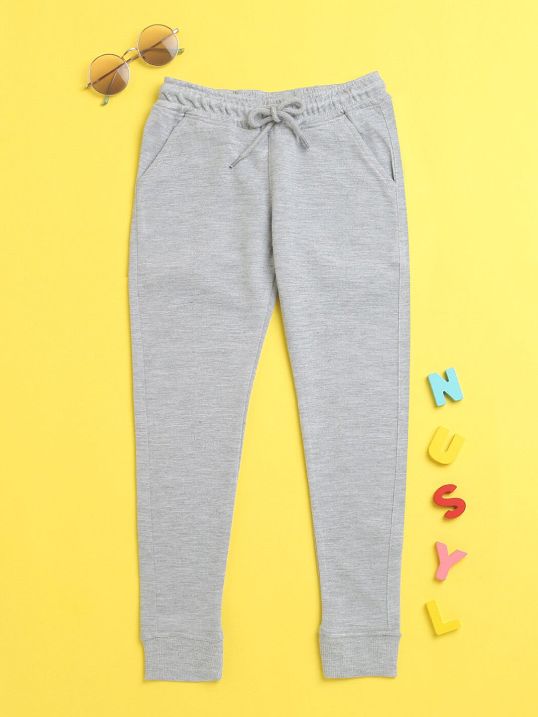 

BAESD Kids Mid-Rise Joggers, Grey