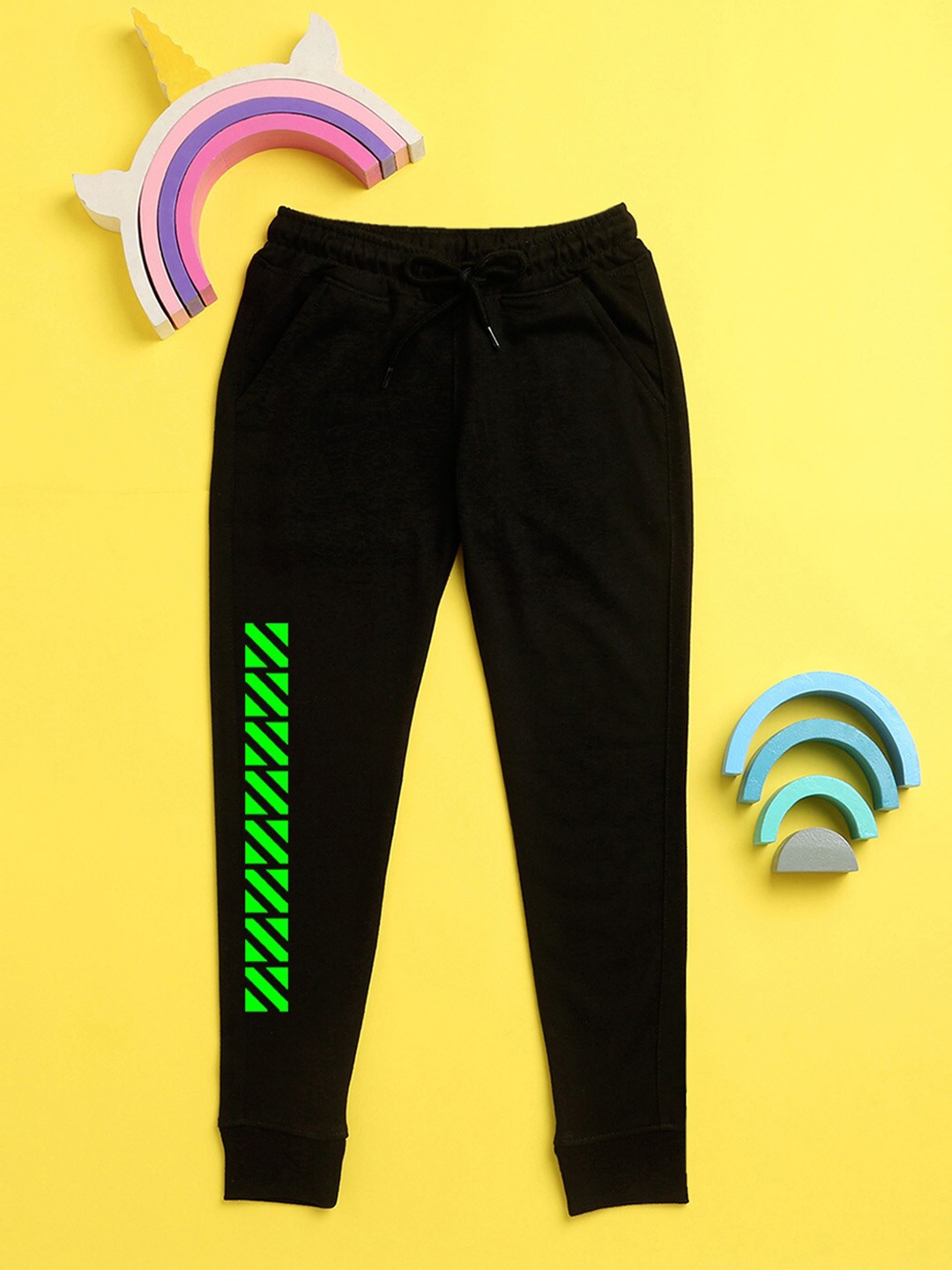 

BAESD Kids Mid-Rise Joggers, Black