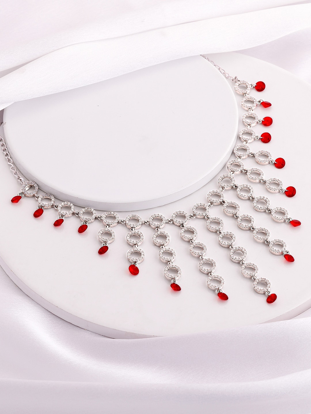 

GIVA Rhodium-Plated 925 Sterling Silver Necklace