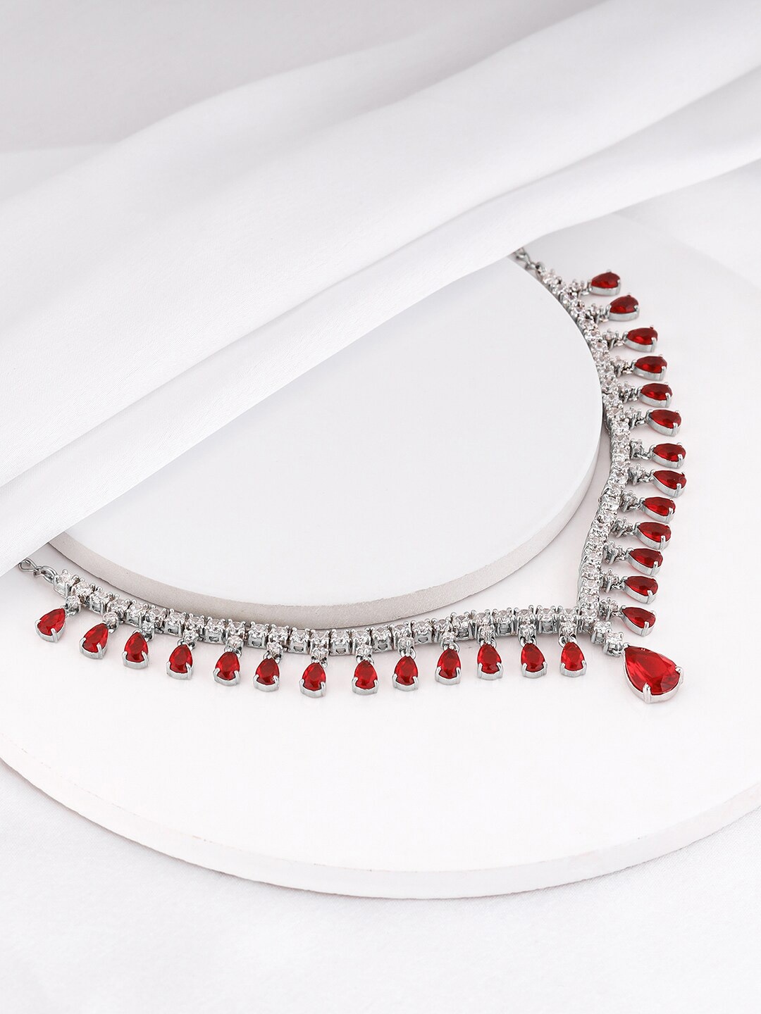 

GIVA Sterling Silver Rhodium-Plated Necklace
