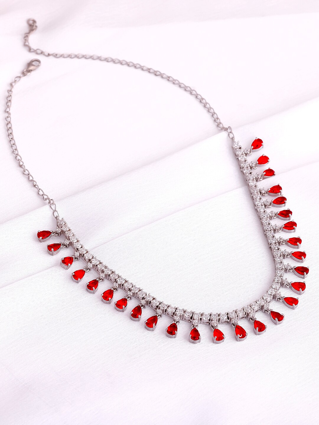 

GIVA Rhodium-Plated 925 Sterling Silver Necklace